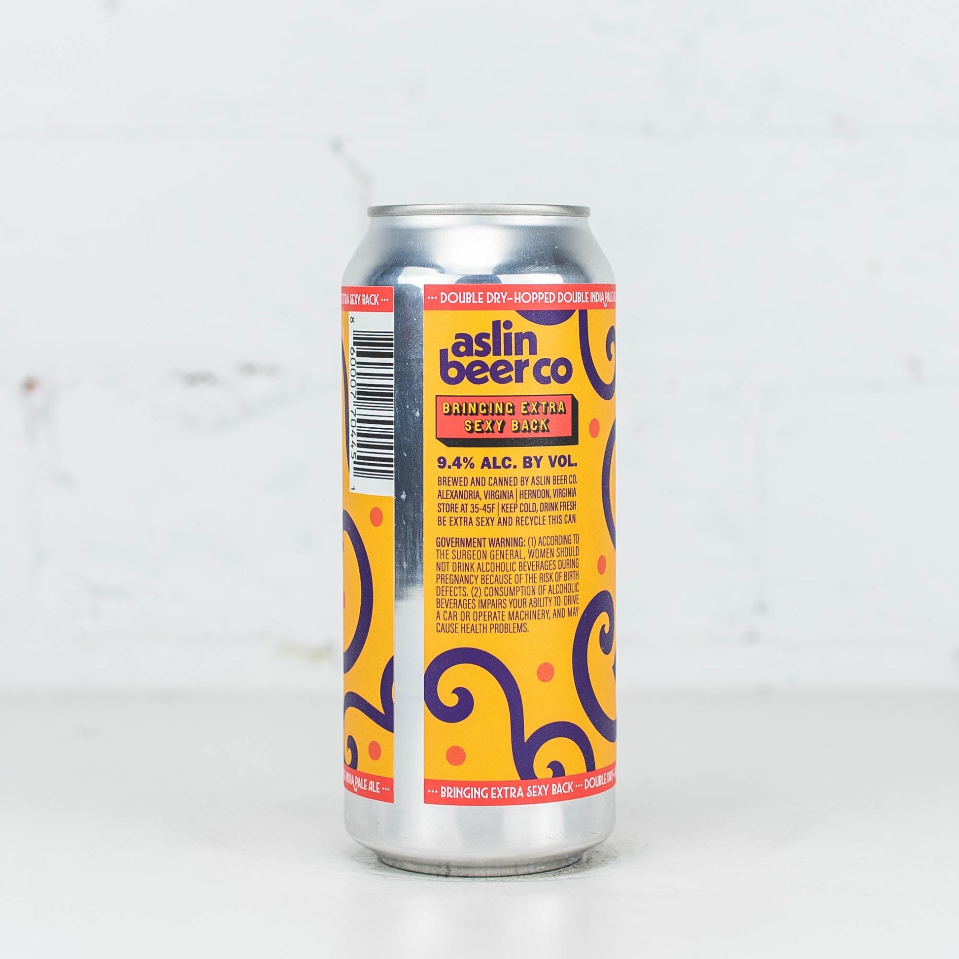 Aslin - Bringing Extra Sexy Back DIPA