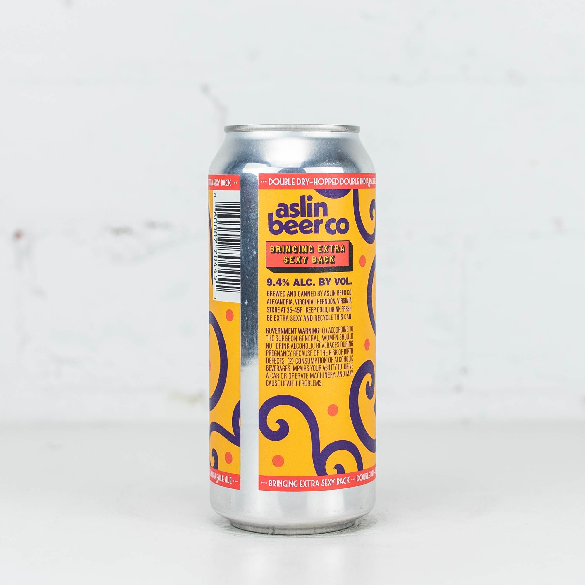 Aslin - Bringing Extra Sexy Back DIPA