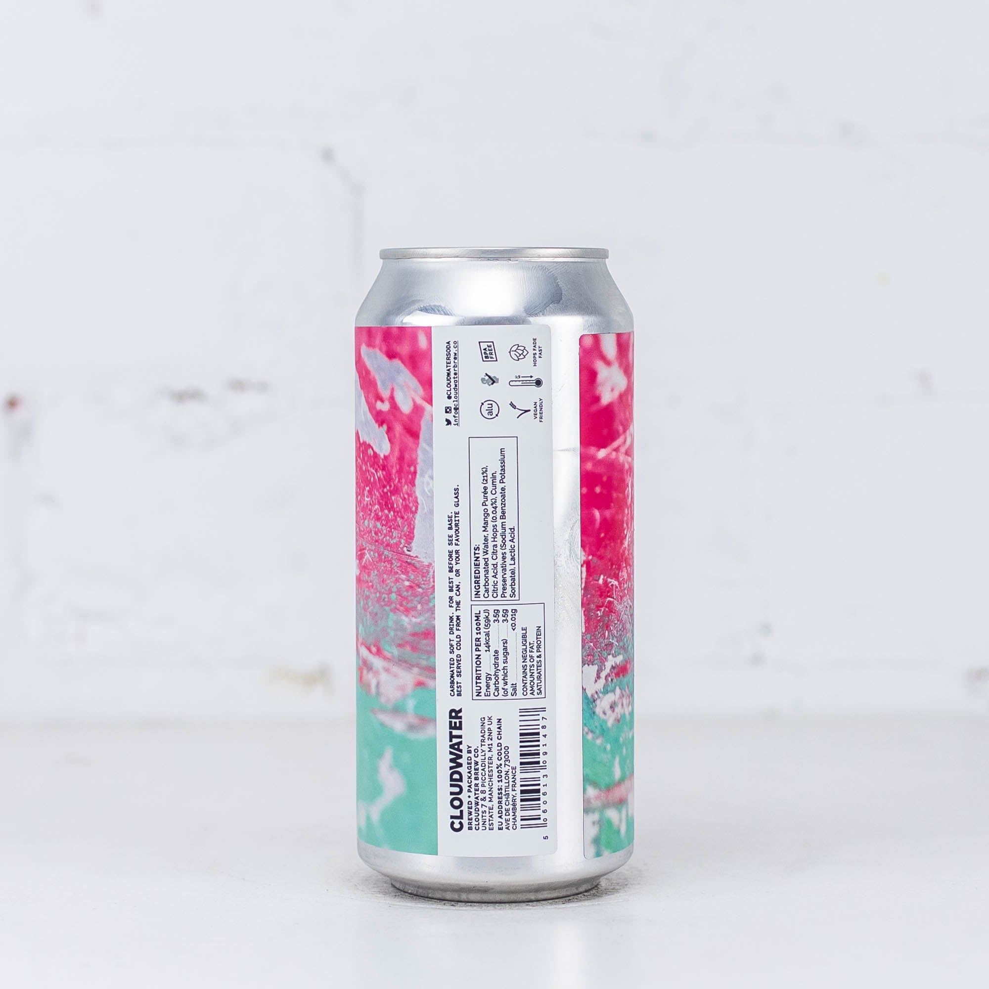 Cloudwater - Mango Sour Soda with Citra Hops