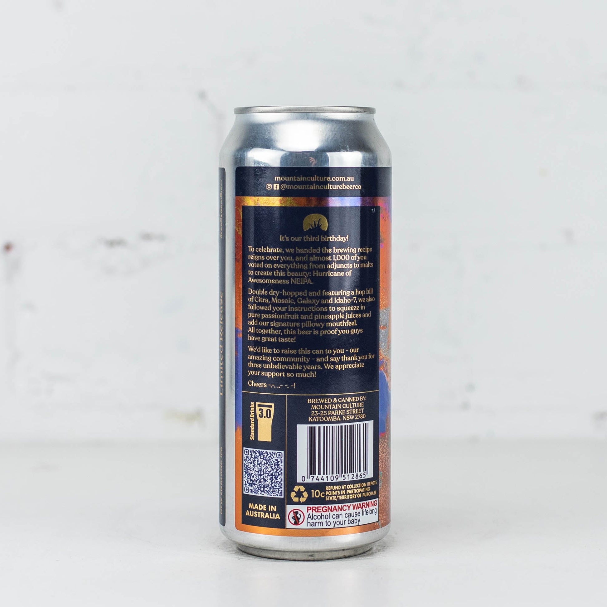 Mountain Culture - Hurricane of Awesomeness People's Choice NEIPA