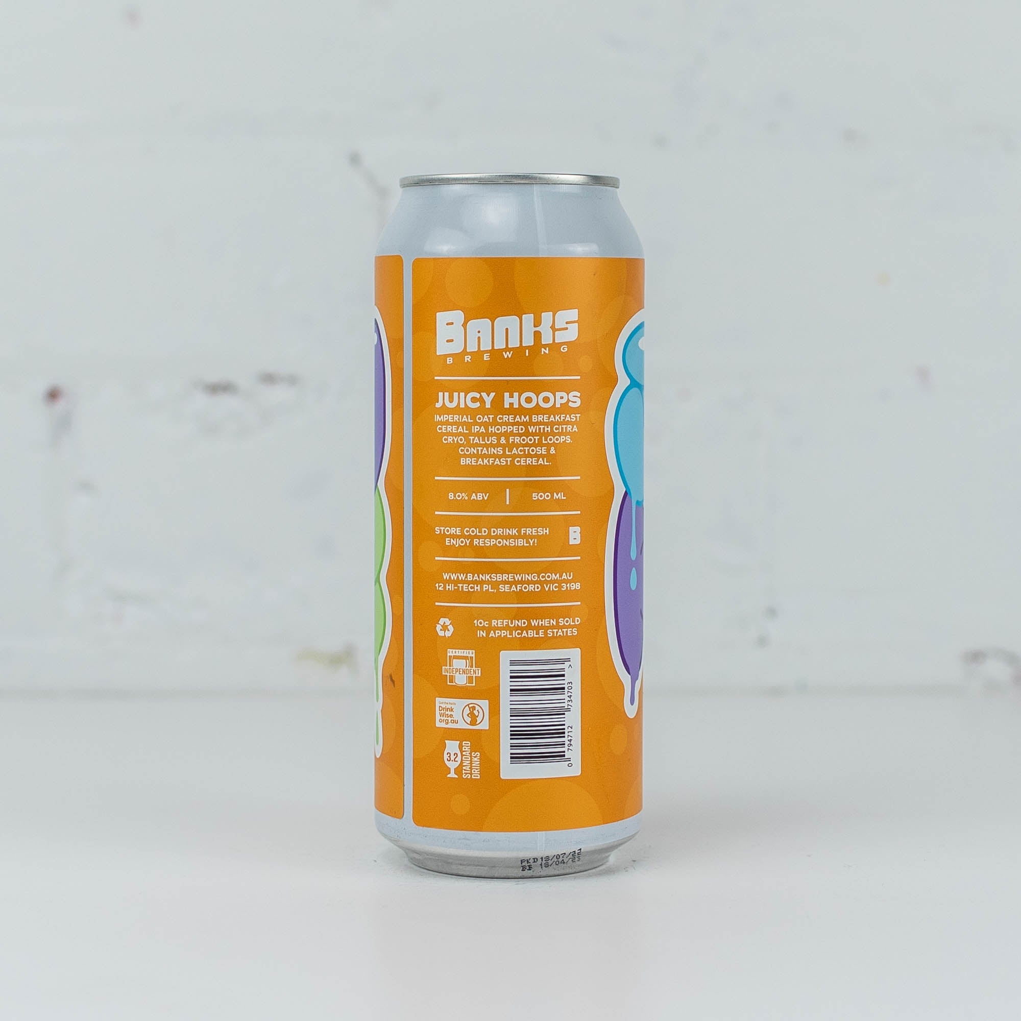 Banks - Juicy Hoops Froot Loop Oat Cream DIPA