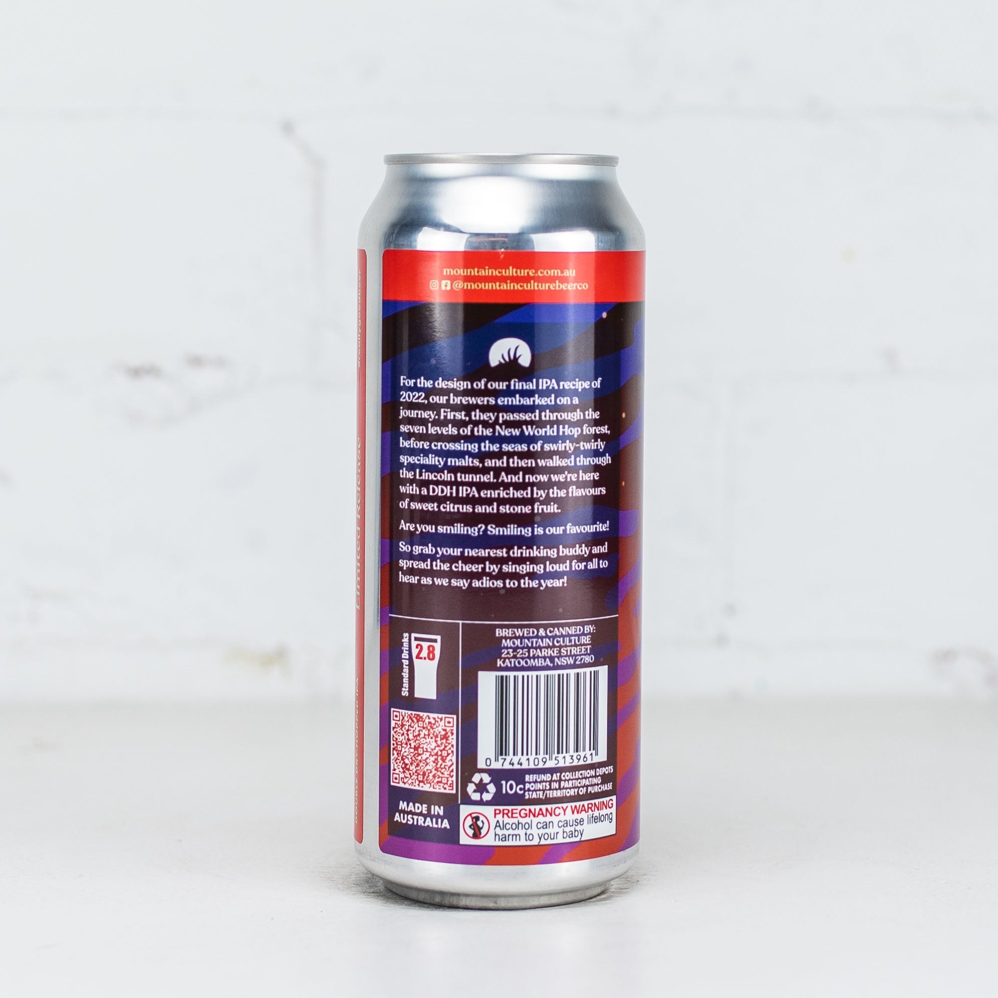 Mountain Culture - Throne of Lies DDH IPA