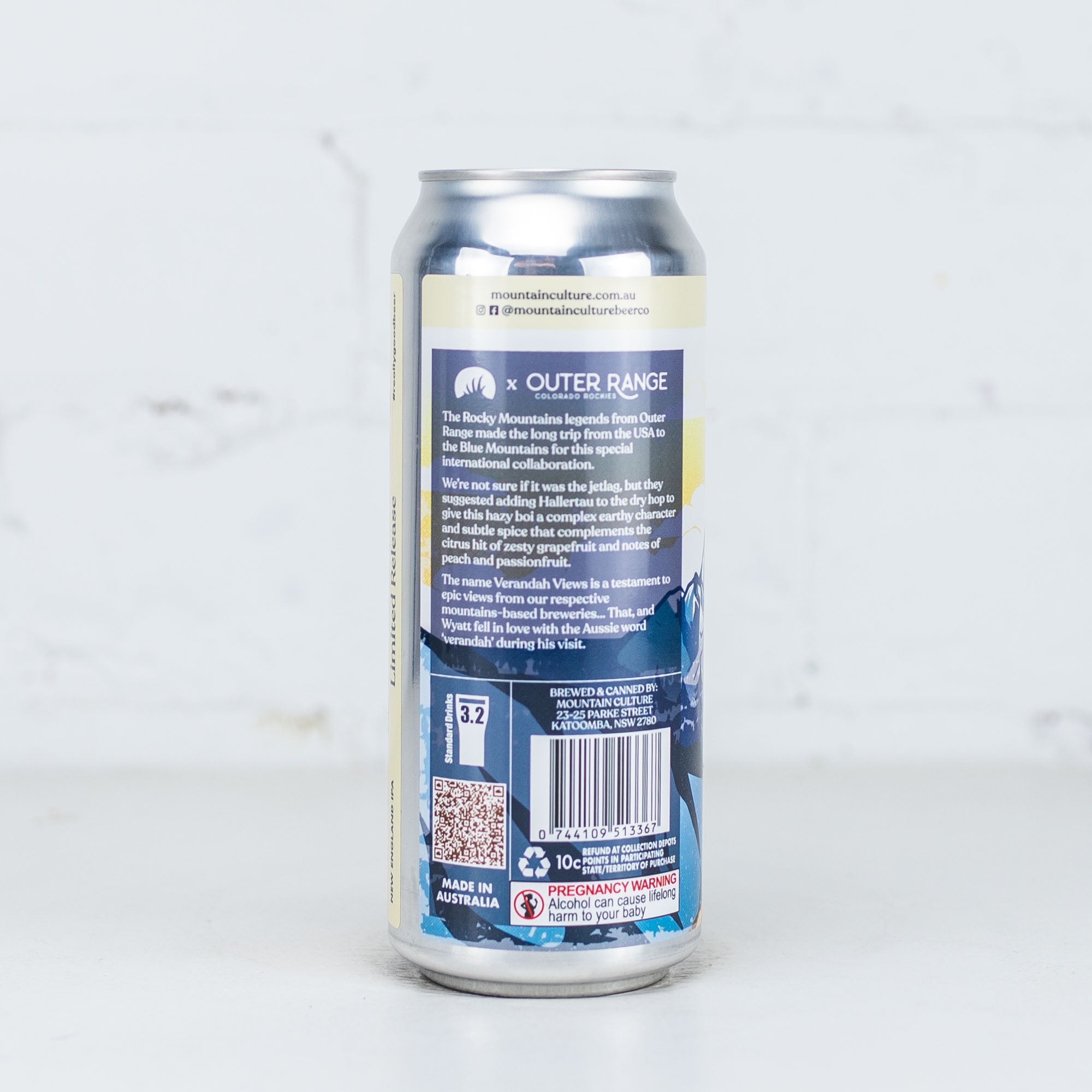 Mountain Culture x Outer Range - Verandah Views NEIPA