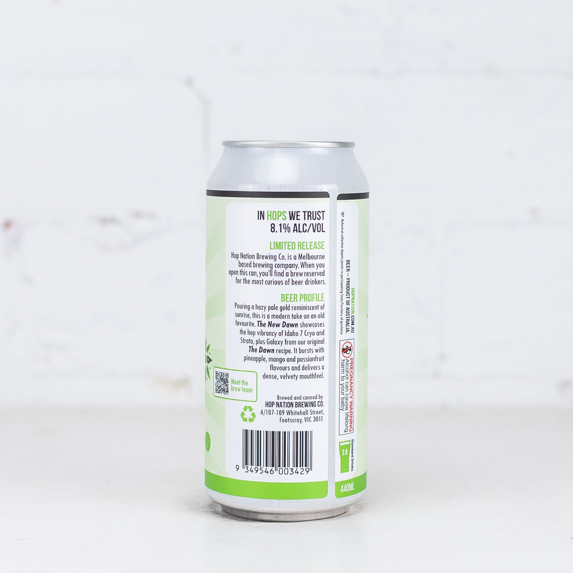 Hop Nation - The New Dawn Imperial Hazy IPA