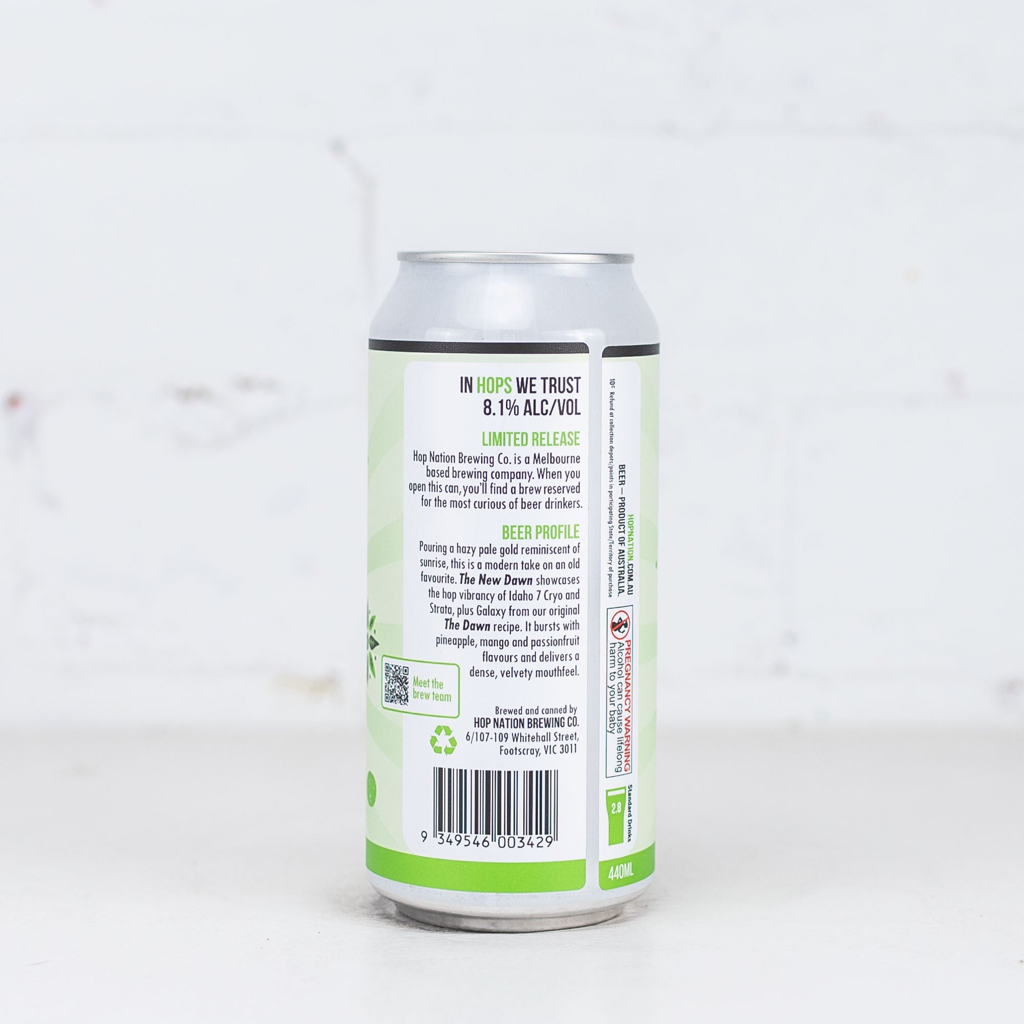 Hop Nation - The New Dawn Imperial Hazy IPA
