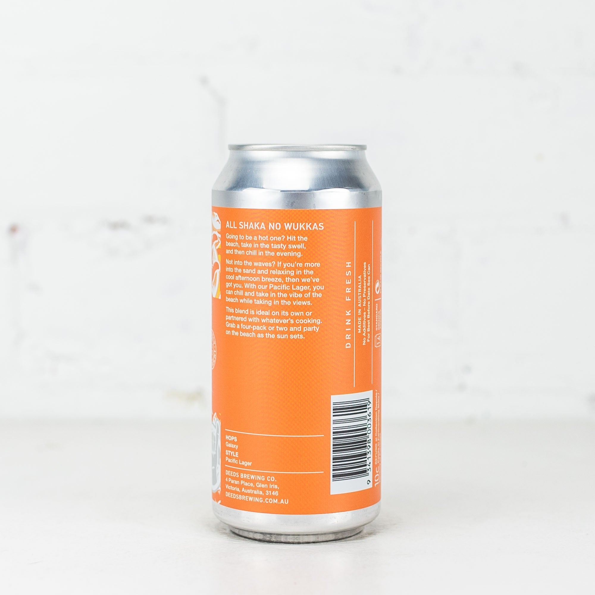Deeds - All Shaka No Wukkas Pacific Lager