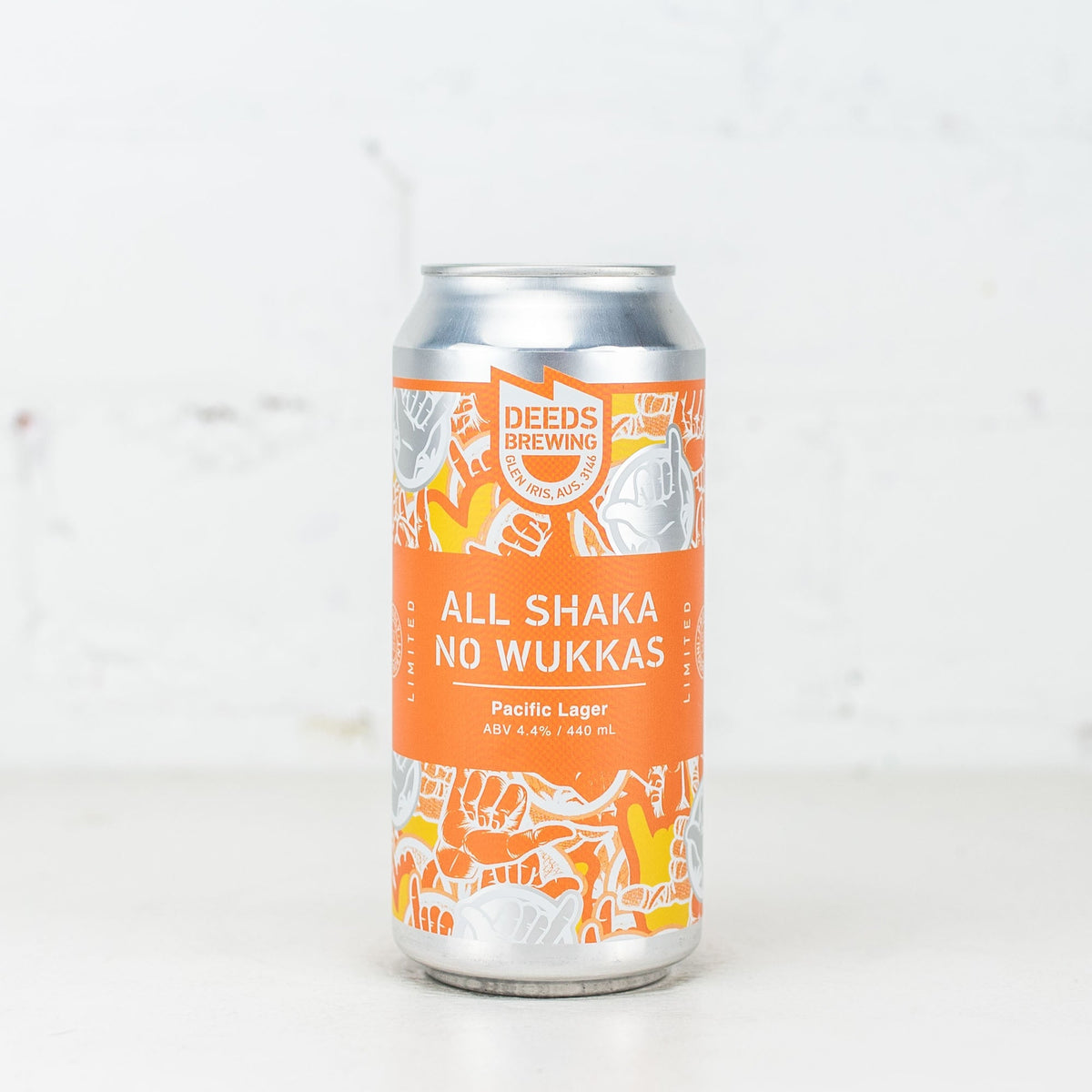 Deeds - All Shaka No Wukkas Pacific Lager