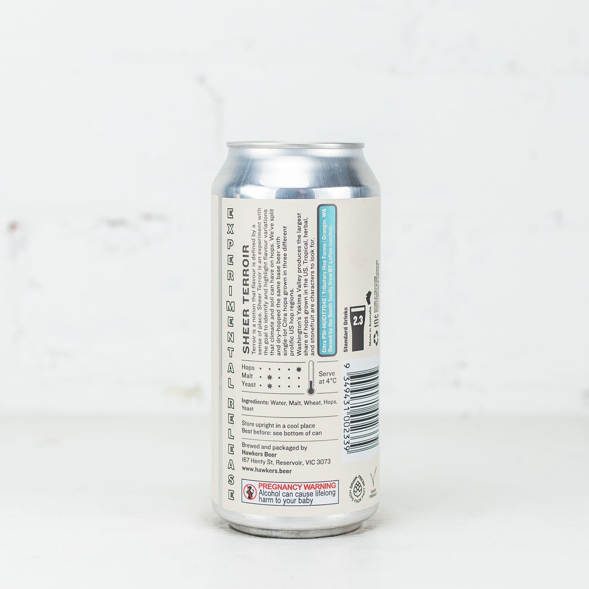 Hawkers - Sheer Terroir Single Farm Citra West Coast IPA Yakima Valley