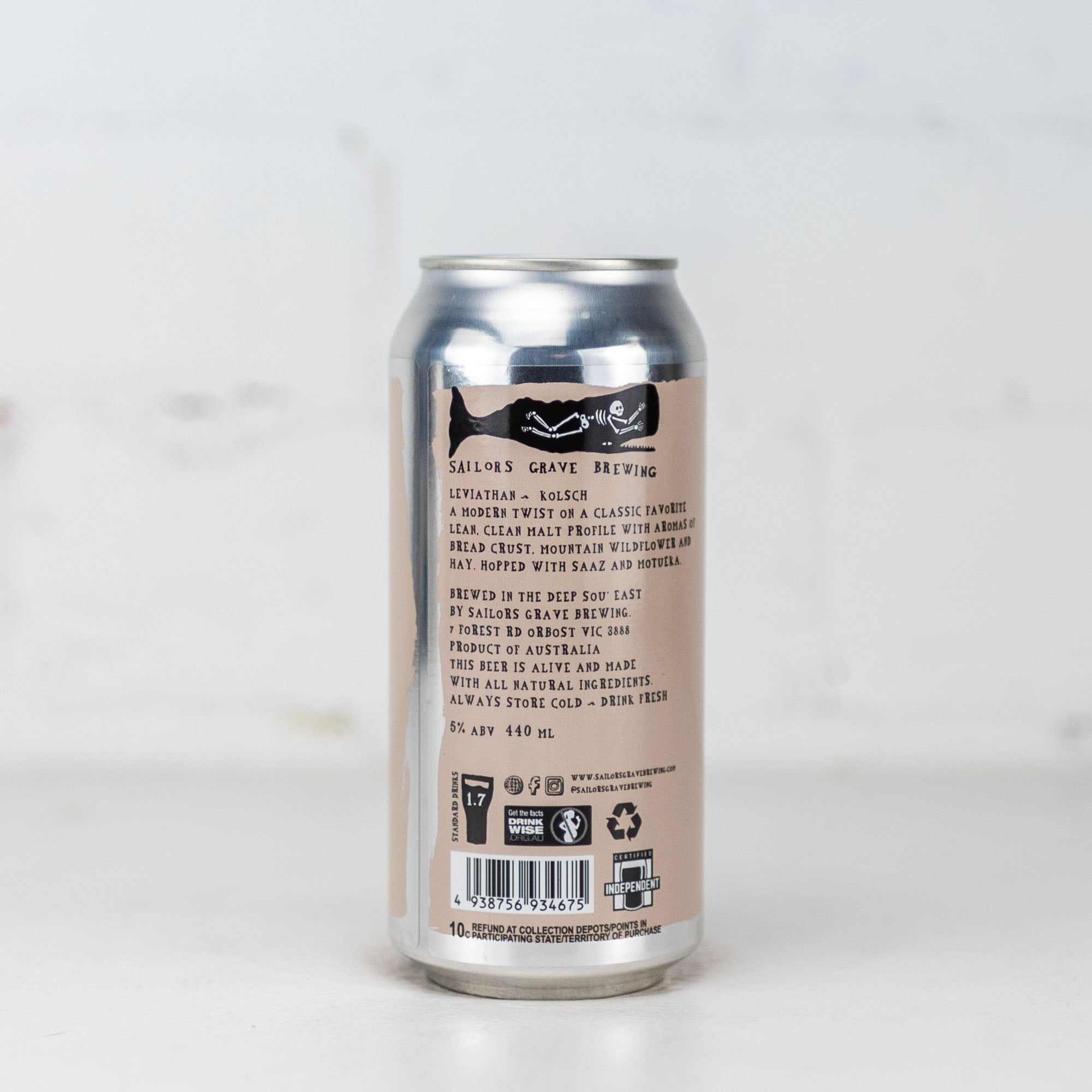Sailors Grave - Leviathan Kolsch 440ml