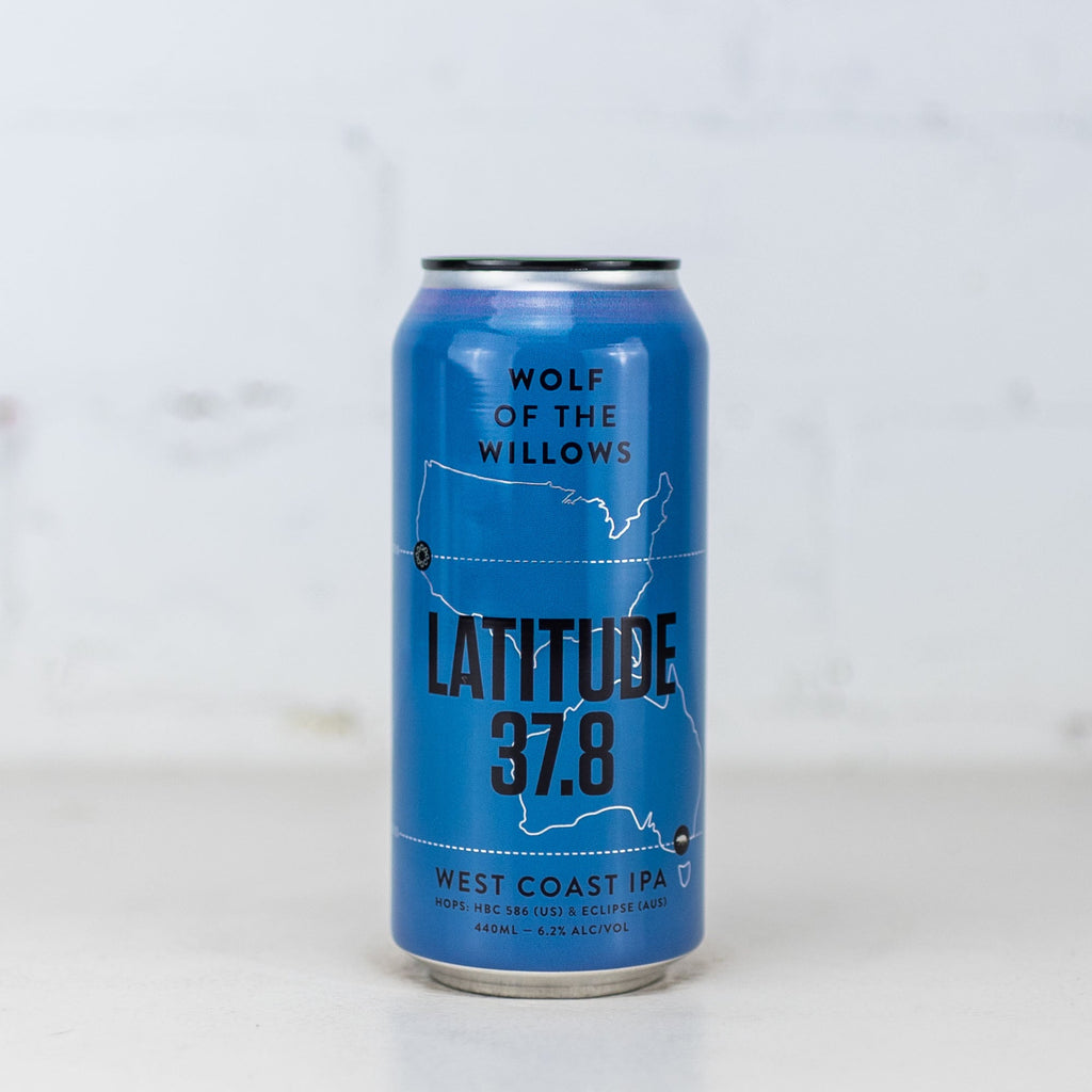Wolf of the Willows x Original Pattern 'Latitude 37.8' West Coast IPA 440ml