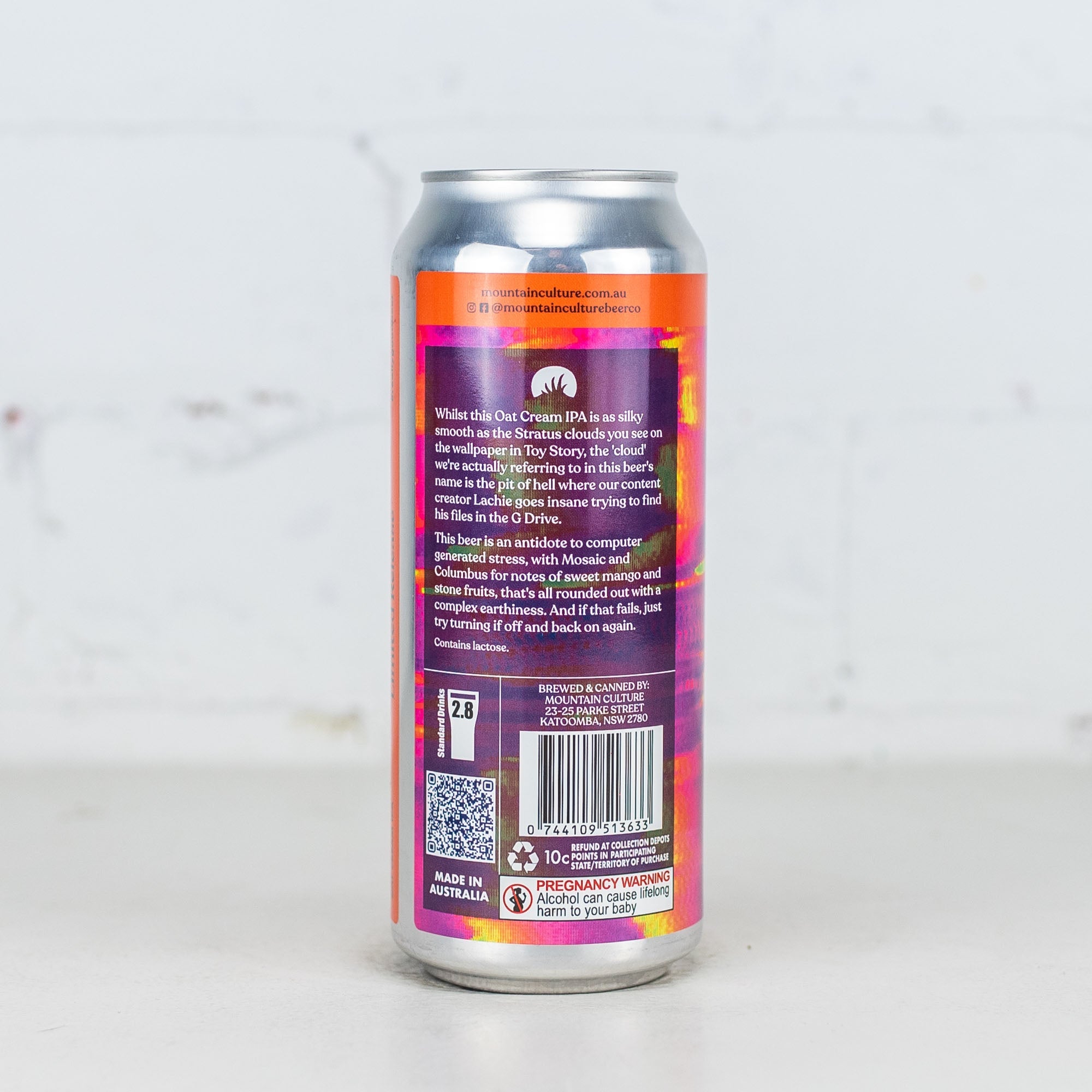 Mountain Culture - Lost in the Cloud Oat Cream IPA