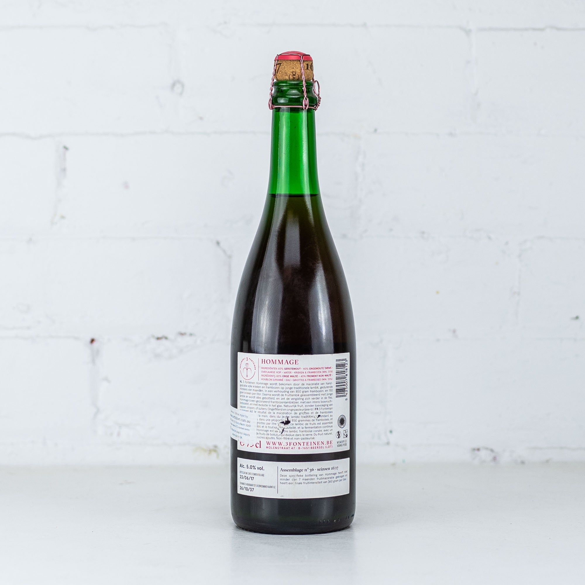 3 Fonteinen - Hommage 16/17 No36 750ml