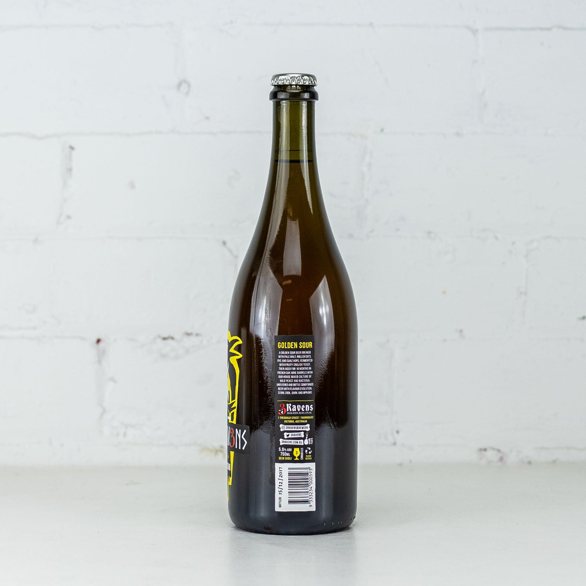 3 Ravens - Wild Ravens Golden Sour Ed.2 2017 750ml