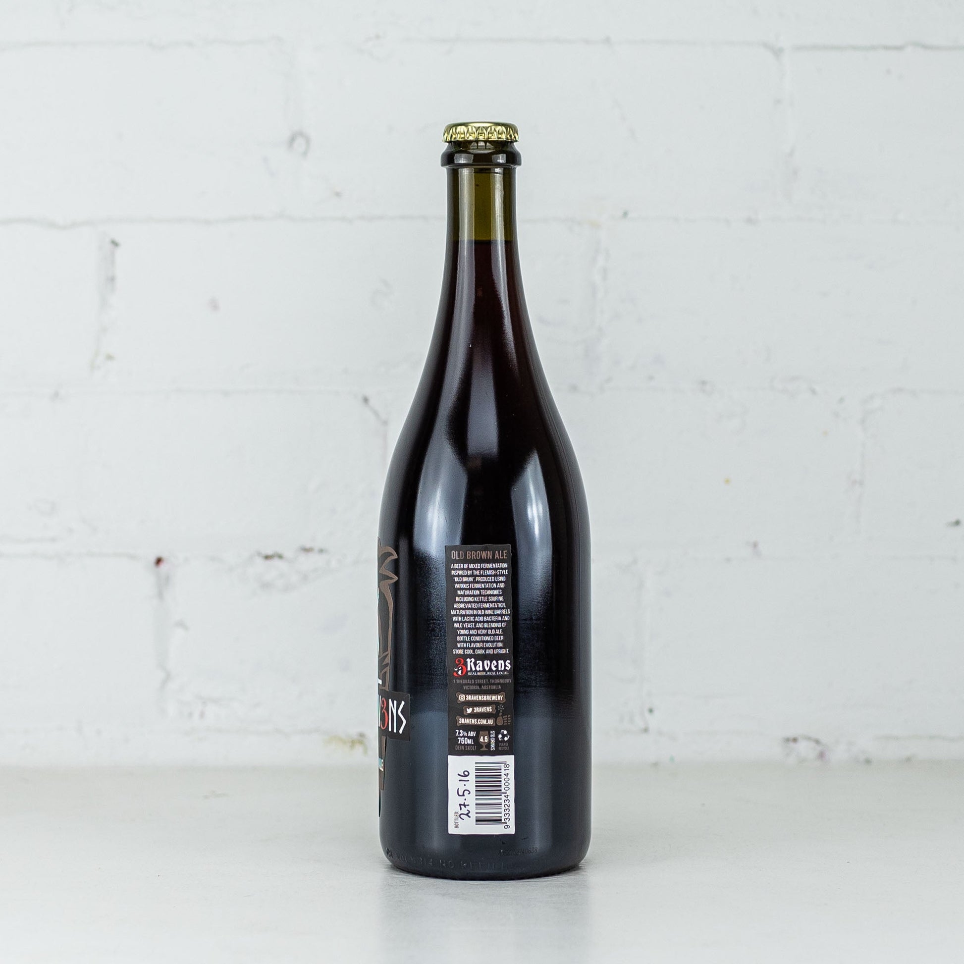 3 Ravens - Wild Raven Old Brown 750mL