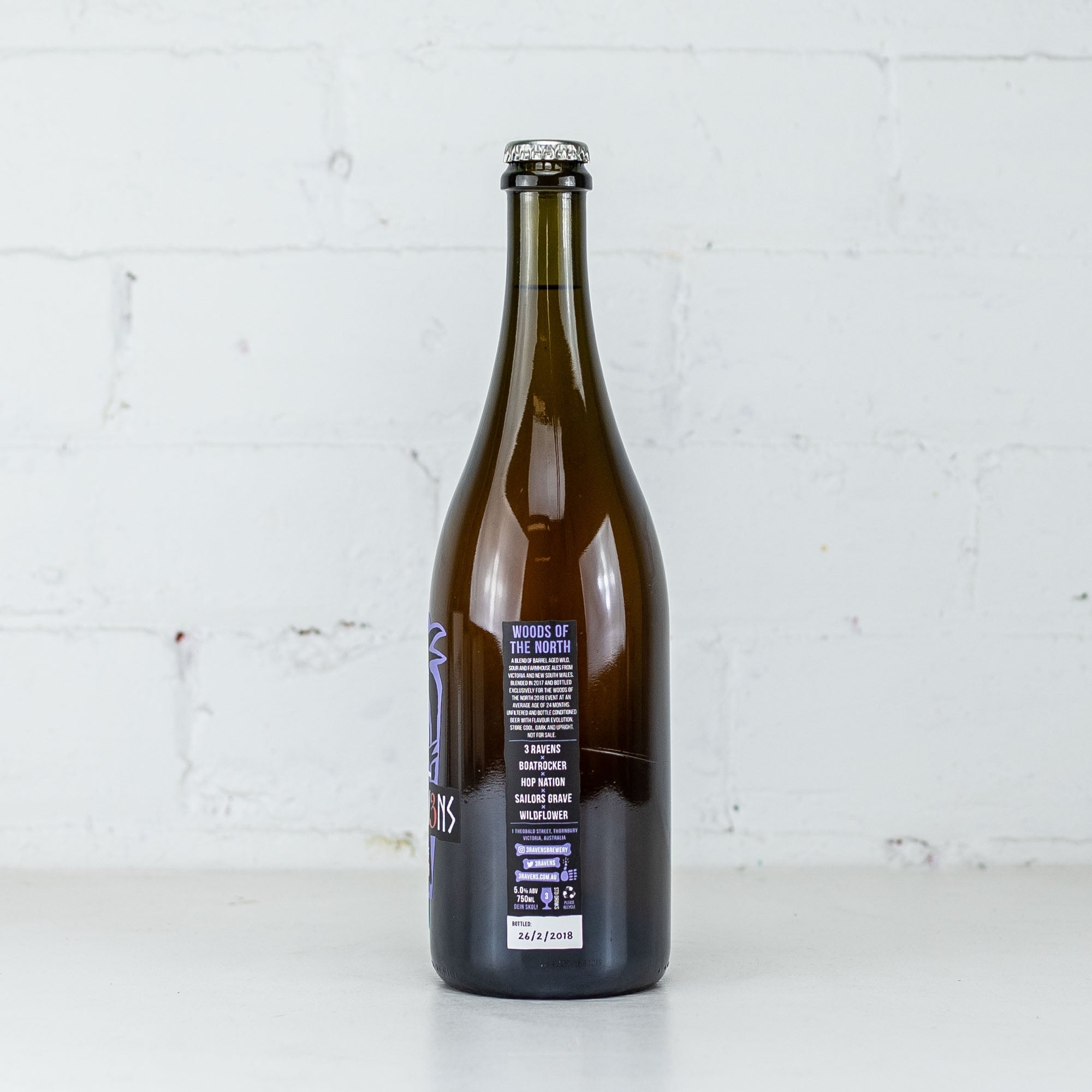3 Ravens - Woods of the North Collaboration 2018 750mL