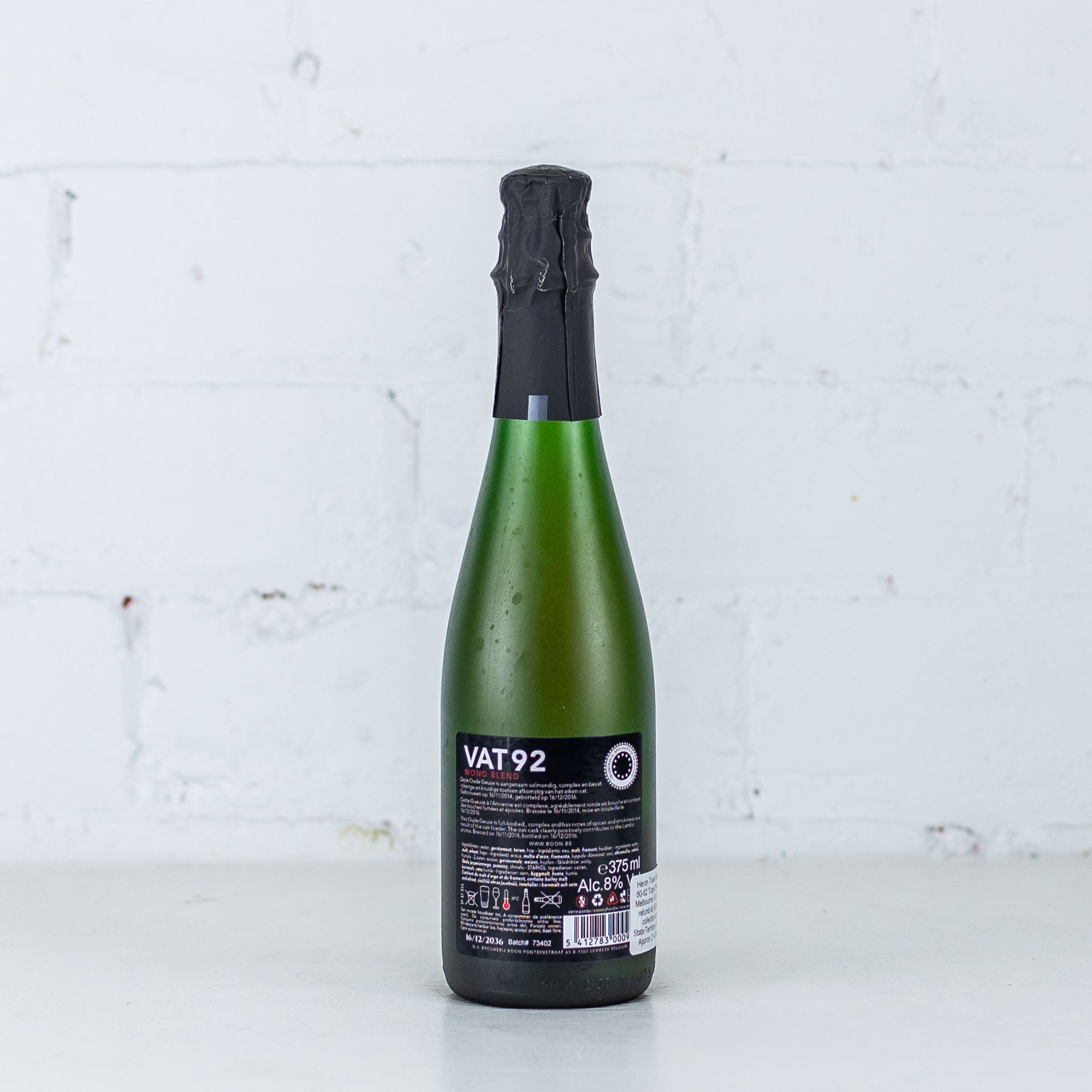 Boon - VAT 92 Monoblend 375ml