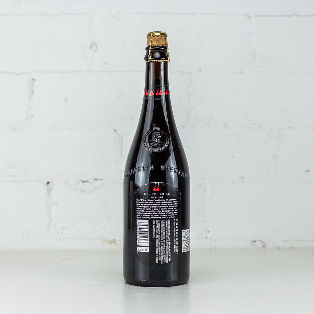 Brooklyn Brewery - K is for Kriek 2015 750ml