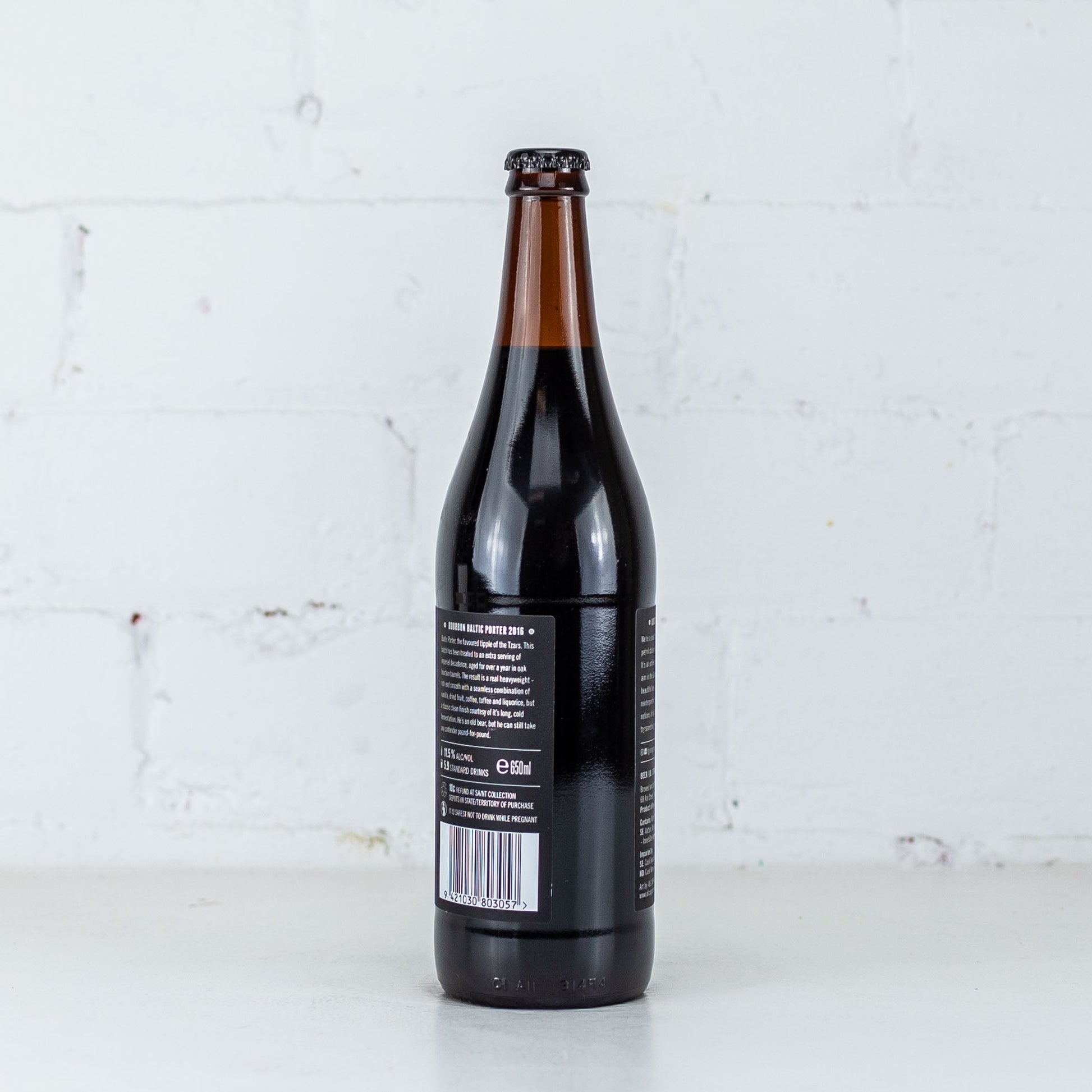 Garage Project - Bourbon Baltic Porter 2016 650ml