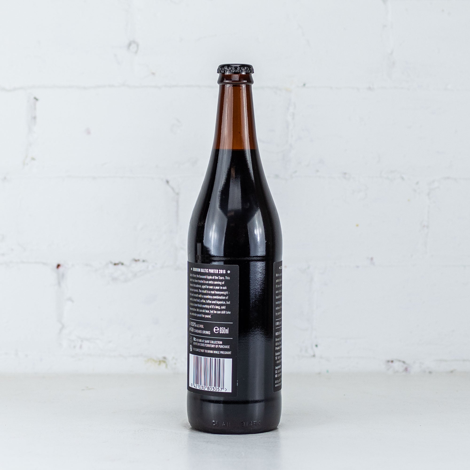 Garage Project - Bourbon Baltic Porter 2016 650ml