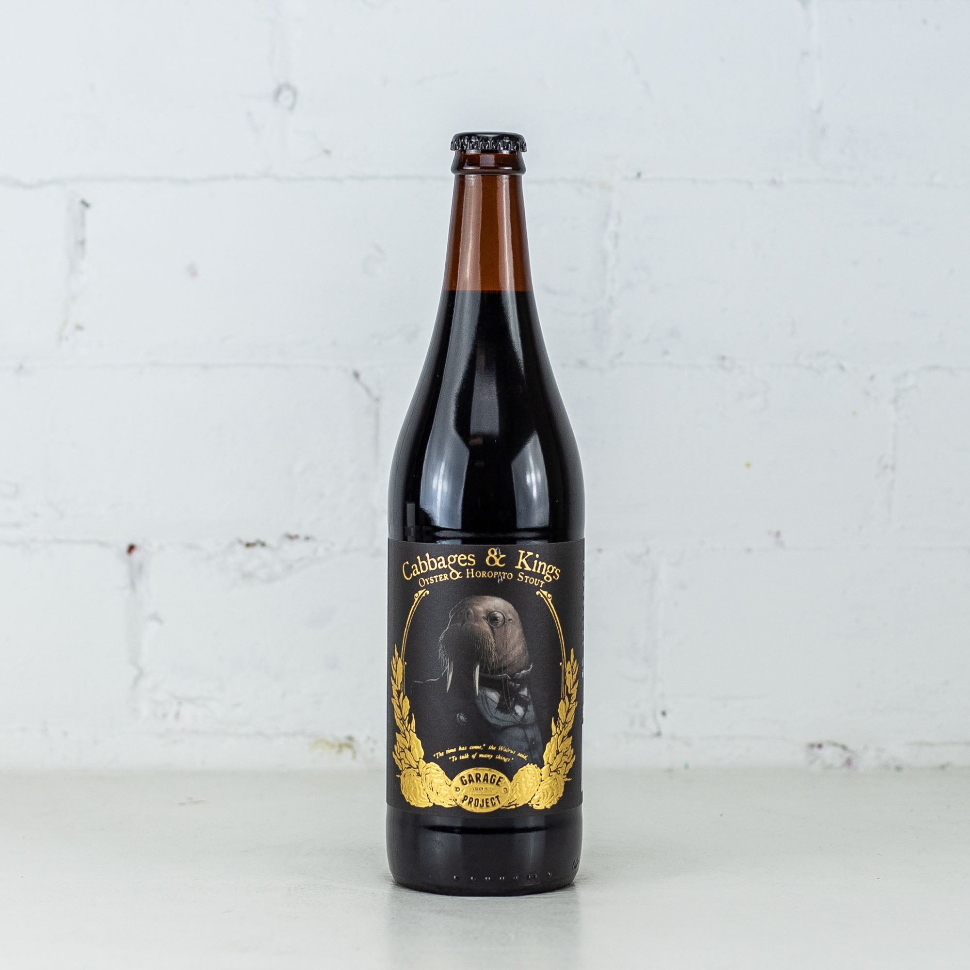 Garage Project - Cabbages And Kings Imperial Oyster Stout 650ml