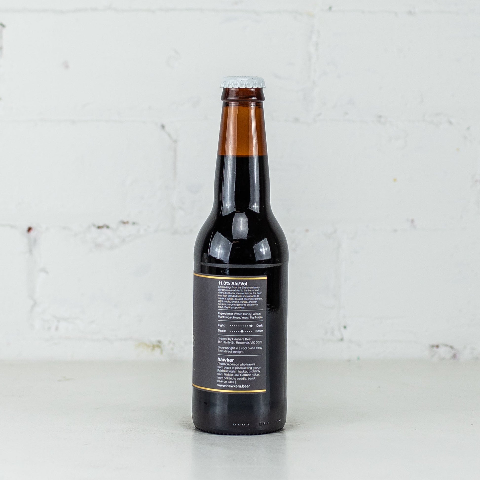 Hawkers - Bourbon Barrel Aged Imperial Stout 2017 (Fig & Maple) 330ml