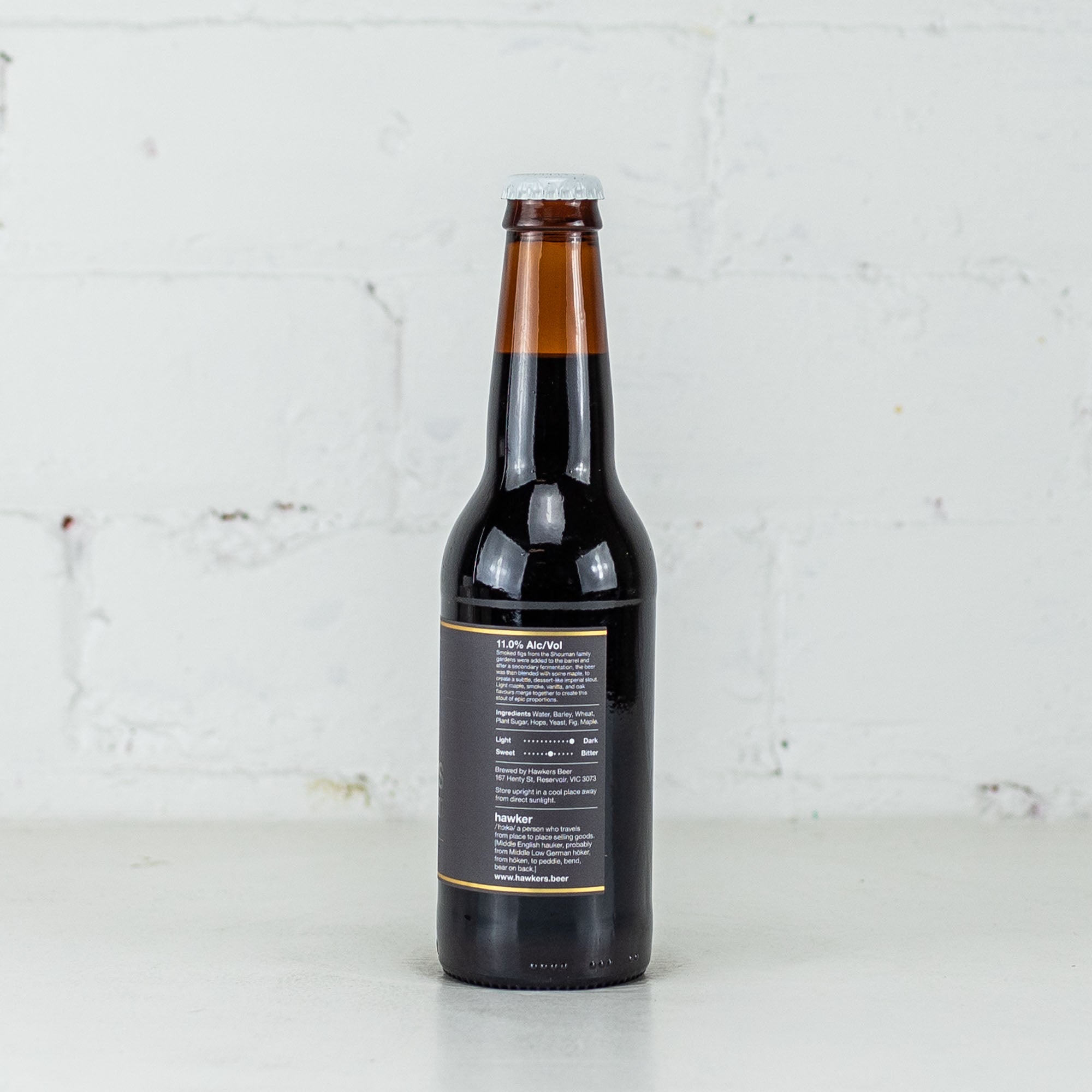 Hawkers - Bourbon Barrel Aged Imperial Stout 2017 (Fig & Maple) 330ml