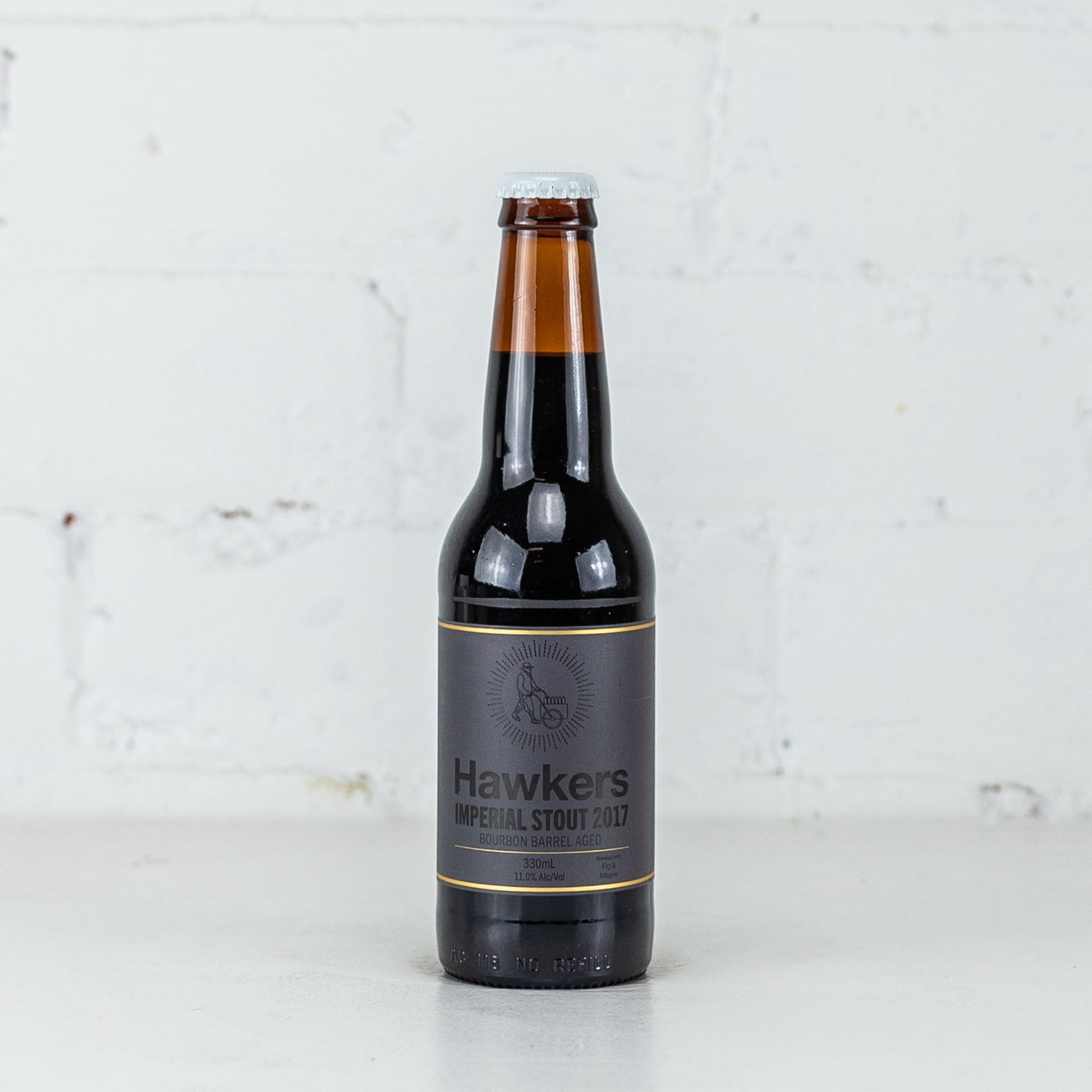 Hawkers - Bourbon Barrel Aged Imperial Stout 2017 (Fig & Maple) 330ml