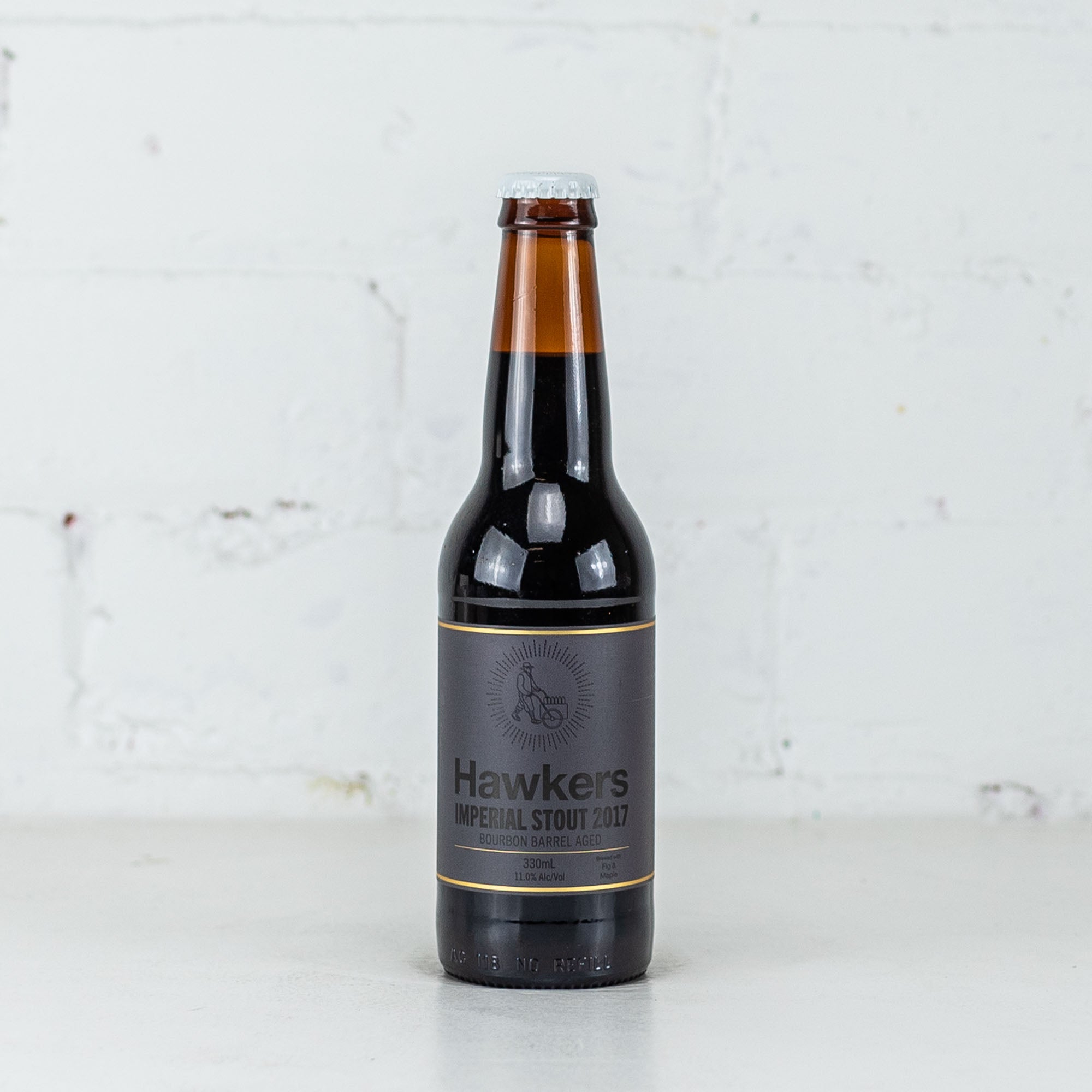 Hawkers - Bourbon Barrel Aged Imperial Stout 2017 (Fig & Maple) 330ml