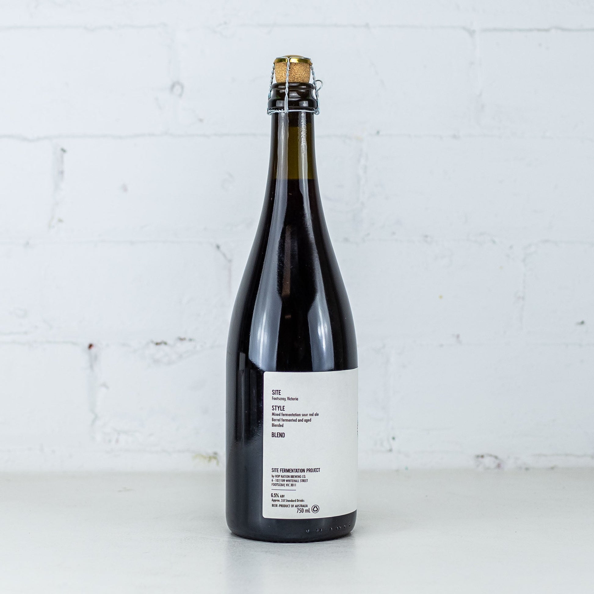 Hop Nation - Site Fermentation La Jeunesse Sour Red 750ml