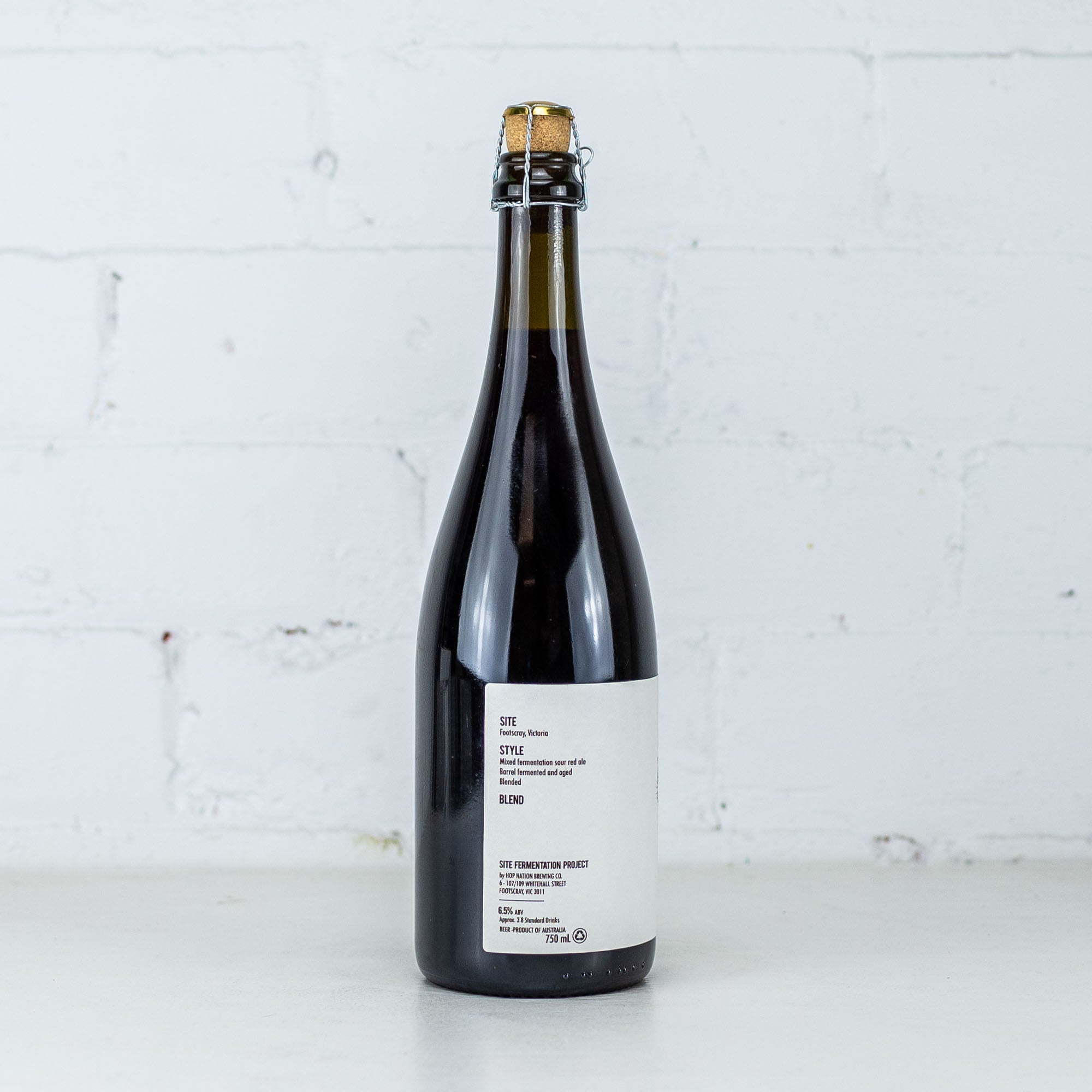 Hop Nation - Site Fermentation La Jeunesse Sour Red 750ml