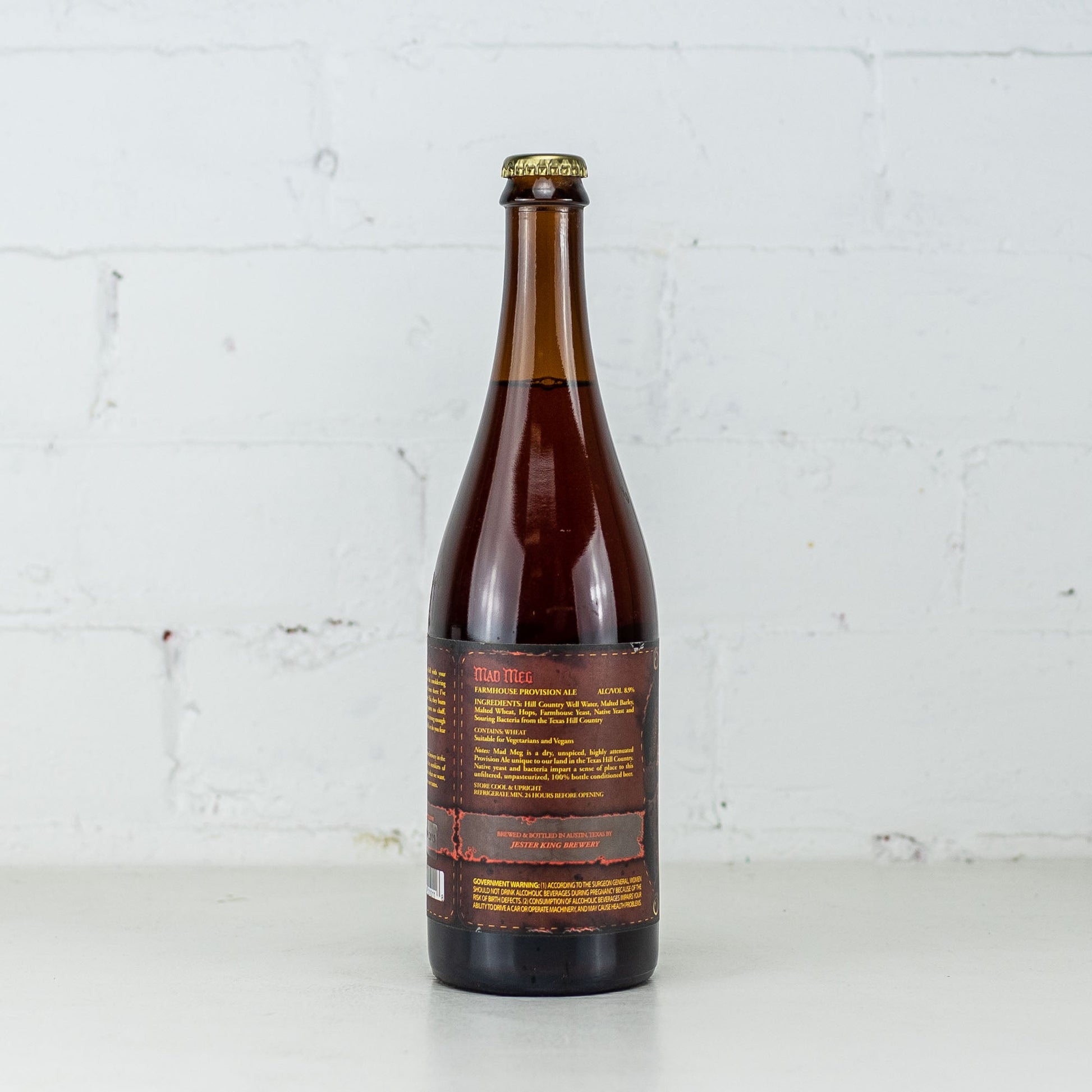 Jester King - Mad Meg Farmhouse Provision Ale 750ml