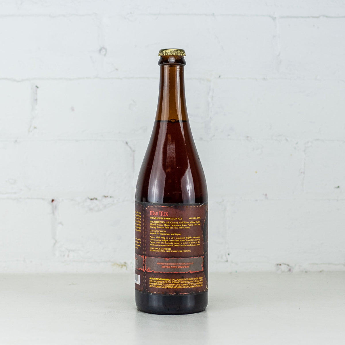 Jester King - Mad Meg Farmhouse Provision Ale 750ml