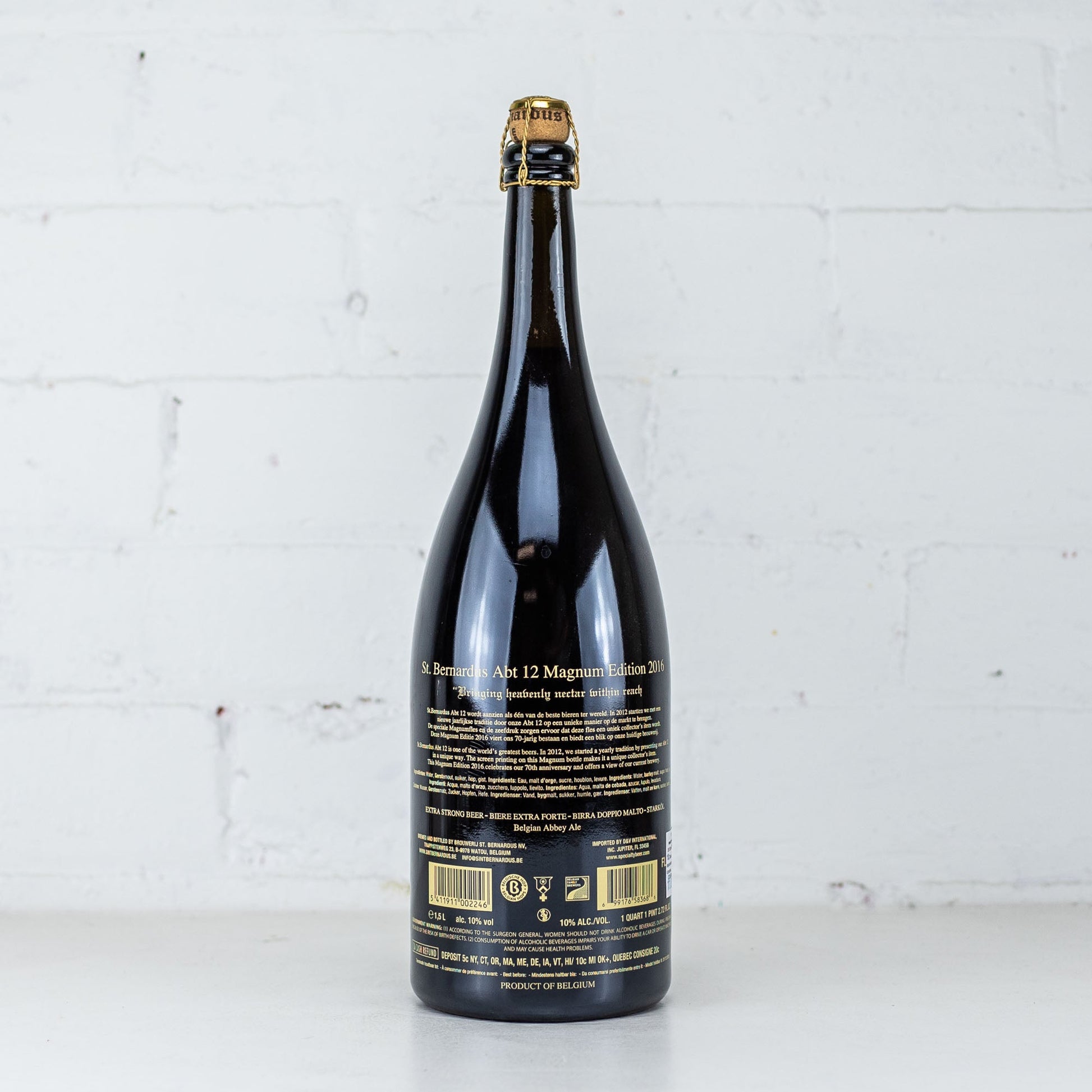 St Bernardus - Abt 12 70th Anniversary 2016 Edition 1.5L
