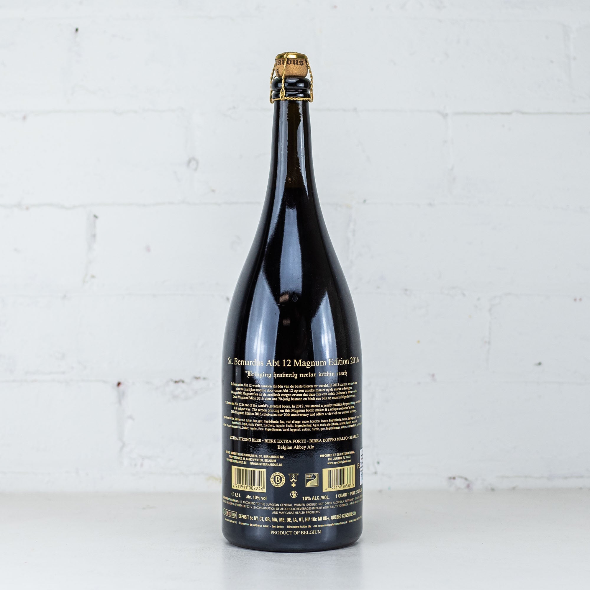 St Bernardus - Abt 12 70th Anniversary 2016 Edition 1.5L
