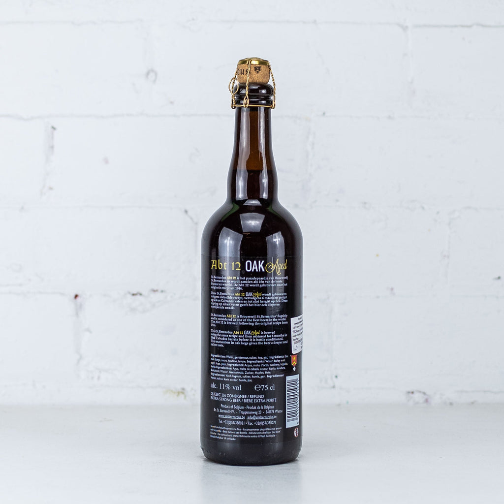 St Bernardus - Abt 12 Calvados Oak Aged 750ml