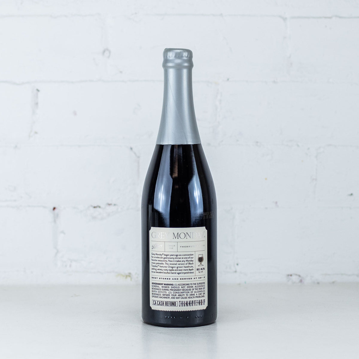 The Bruery - Grey Monday 2019 BBA Imperial Stout 750ml