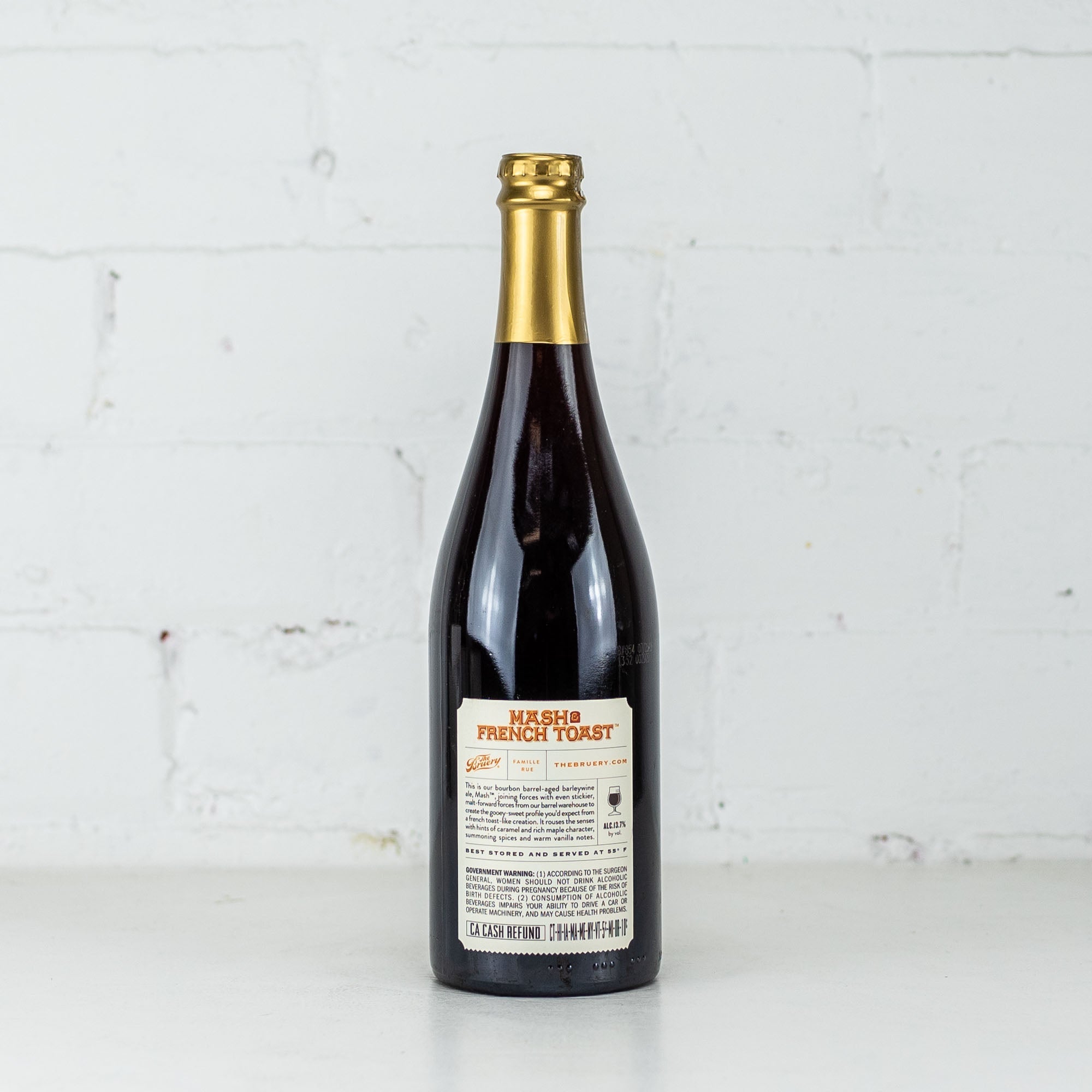 The Bruery - Mash & French Toast 2019 BBA Barleywine 750ml
