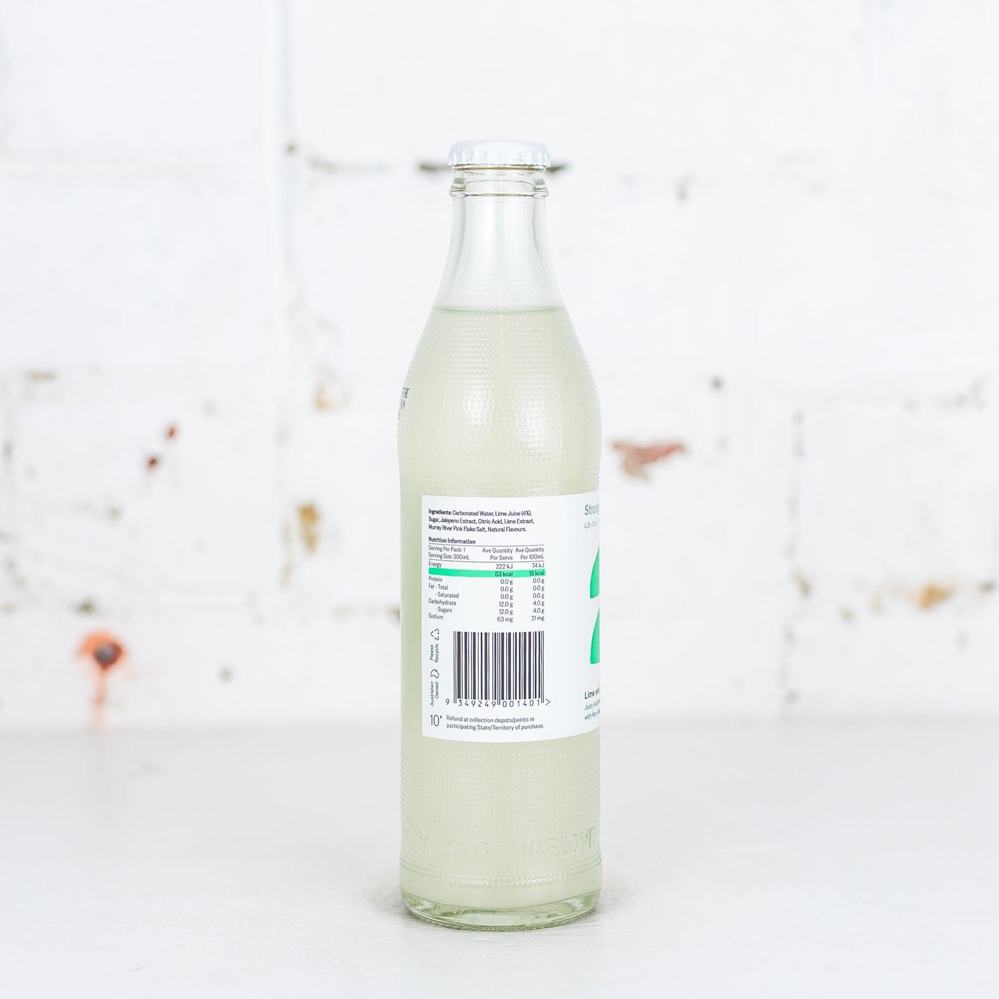 Strangelove - Lime & Jalapeno Lo Cal Soda