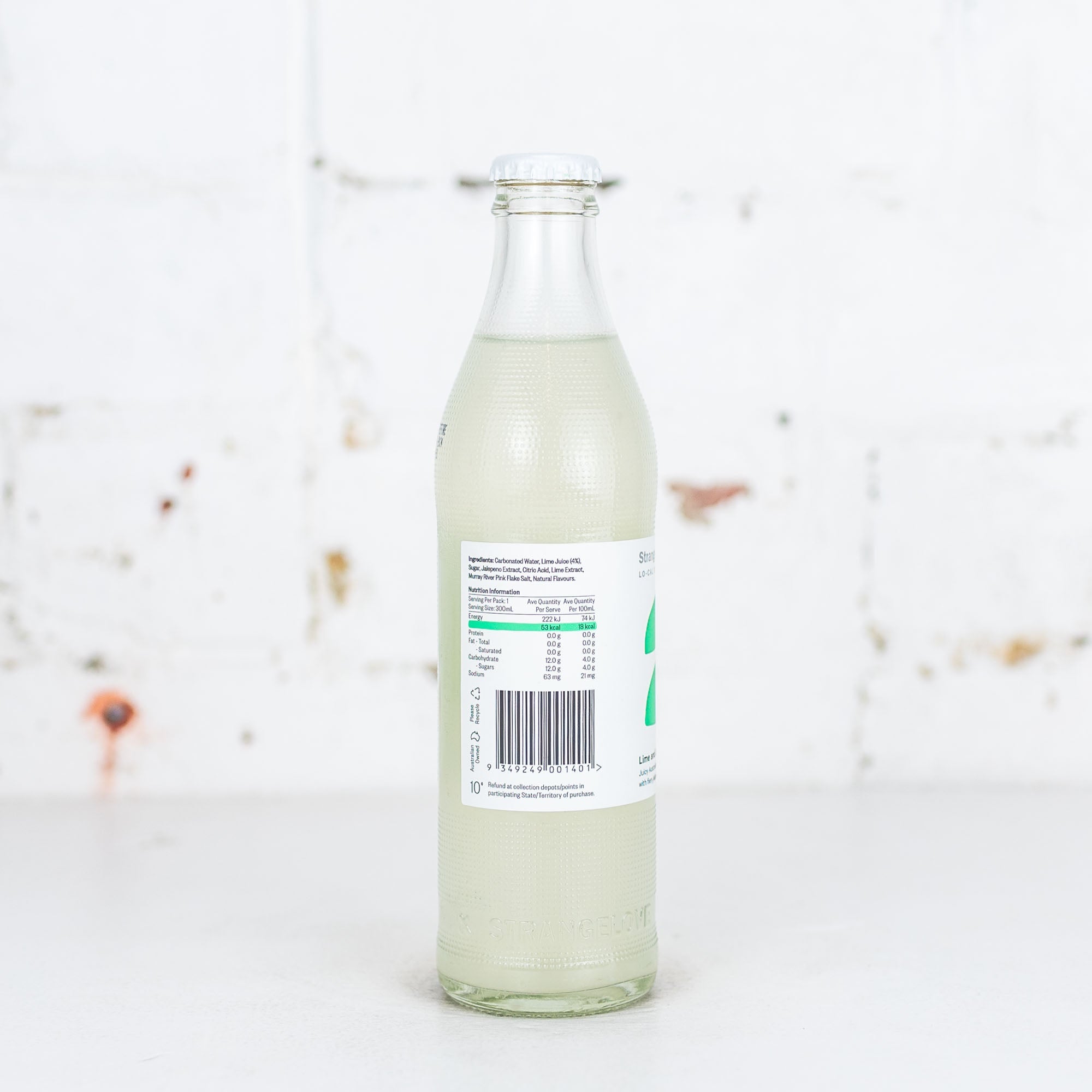Strangelove - Lime & Jalapeno Lo Cal Soda