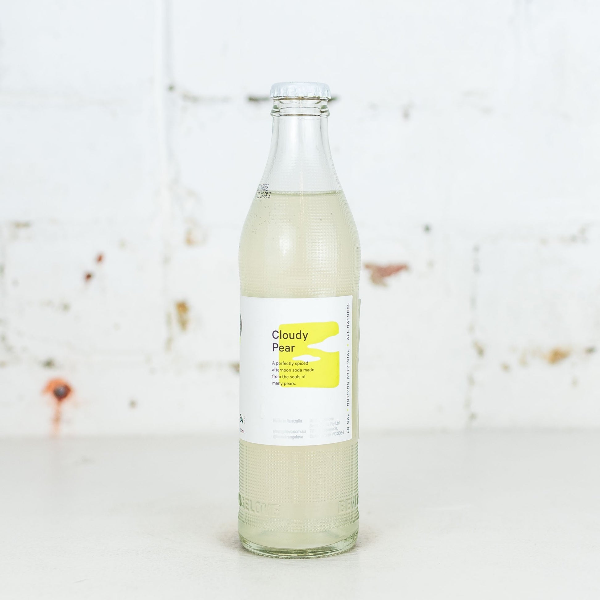 Strangelove - Cloudy Pear Lo Cal Soda