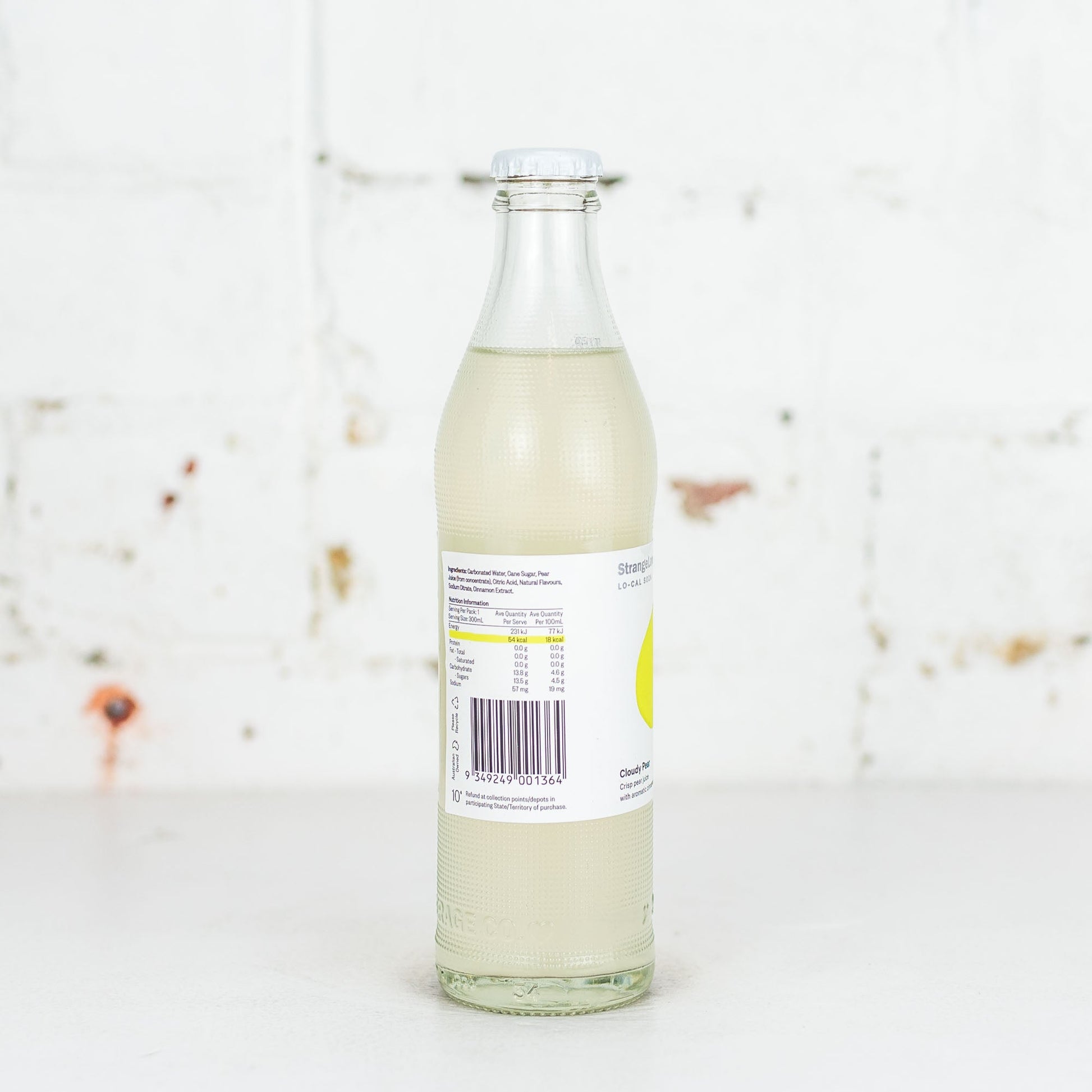 Strangelove - Cloudy Pear Lo Cal Soda