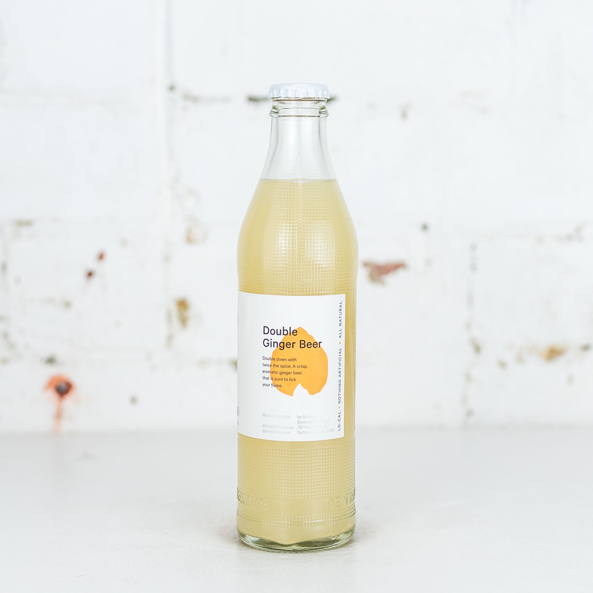 Strangelove - Double Ginger Beer Lo Cal Soda