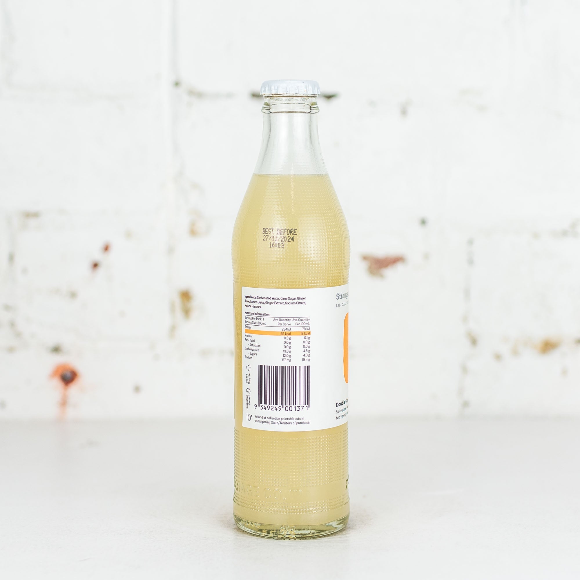 Strangelove - Double Ginger Beer Lo Cal Soda