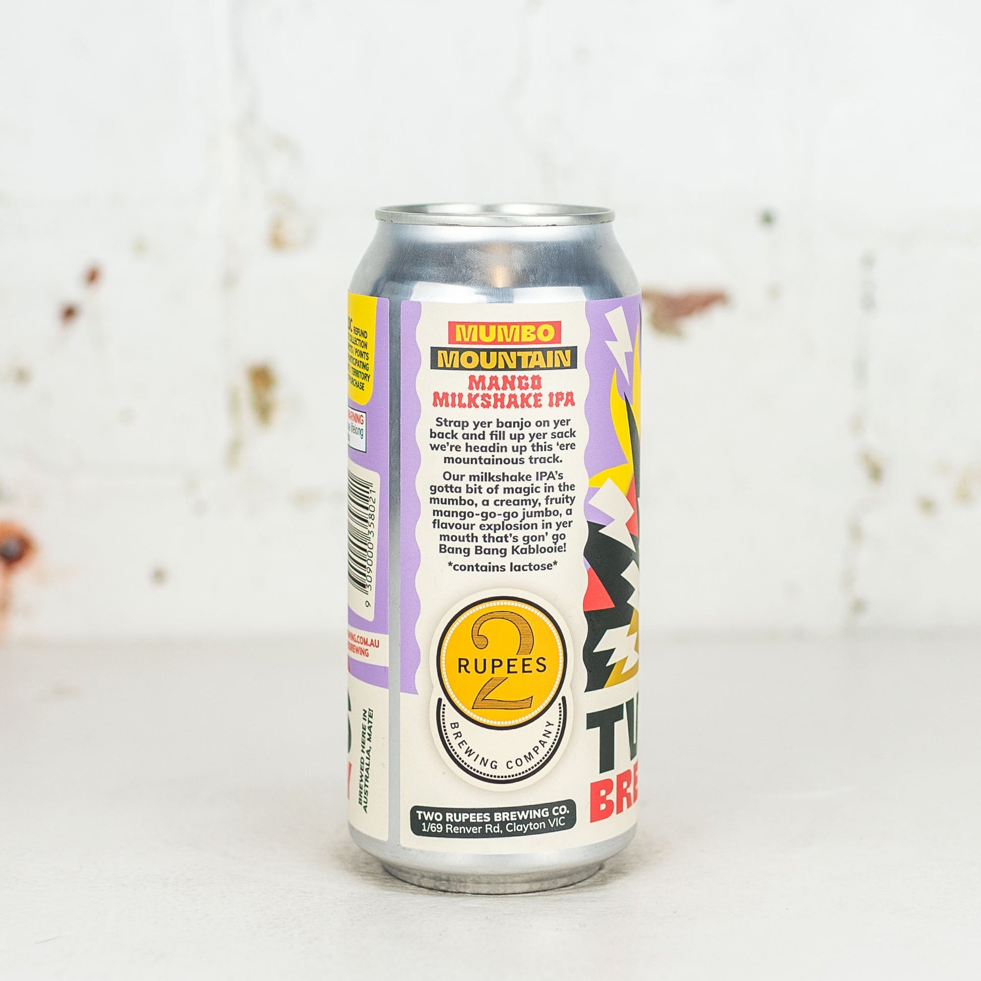 Two Rupees - Mumbo Mountain Mango Milkshake IPA