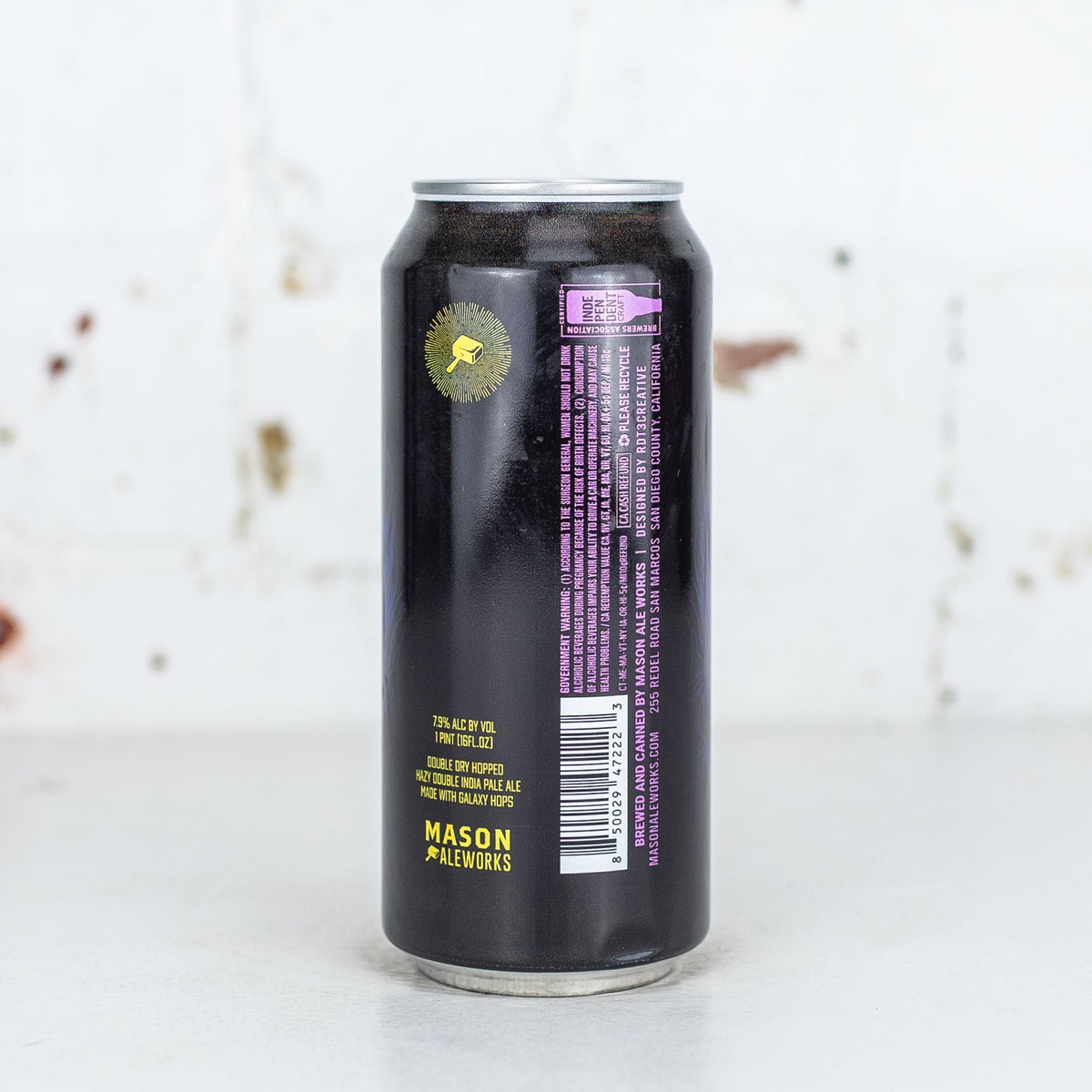 Mason Ale Works x Booze Brothers 'Brothers of the Freemason' DIPA