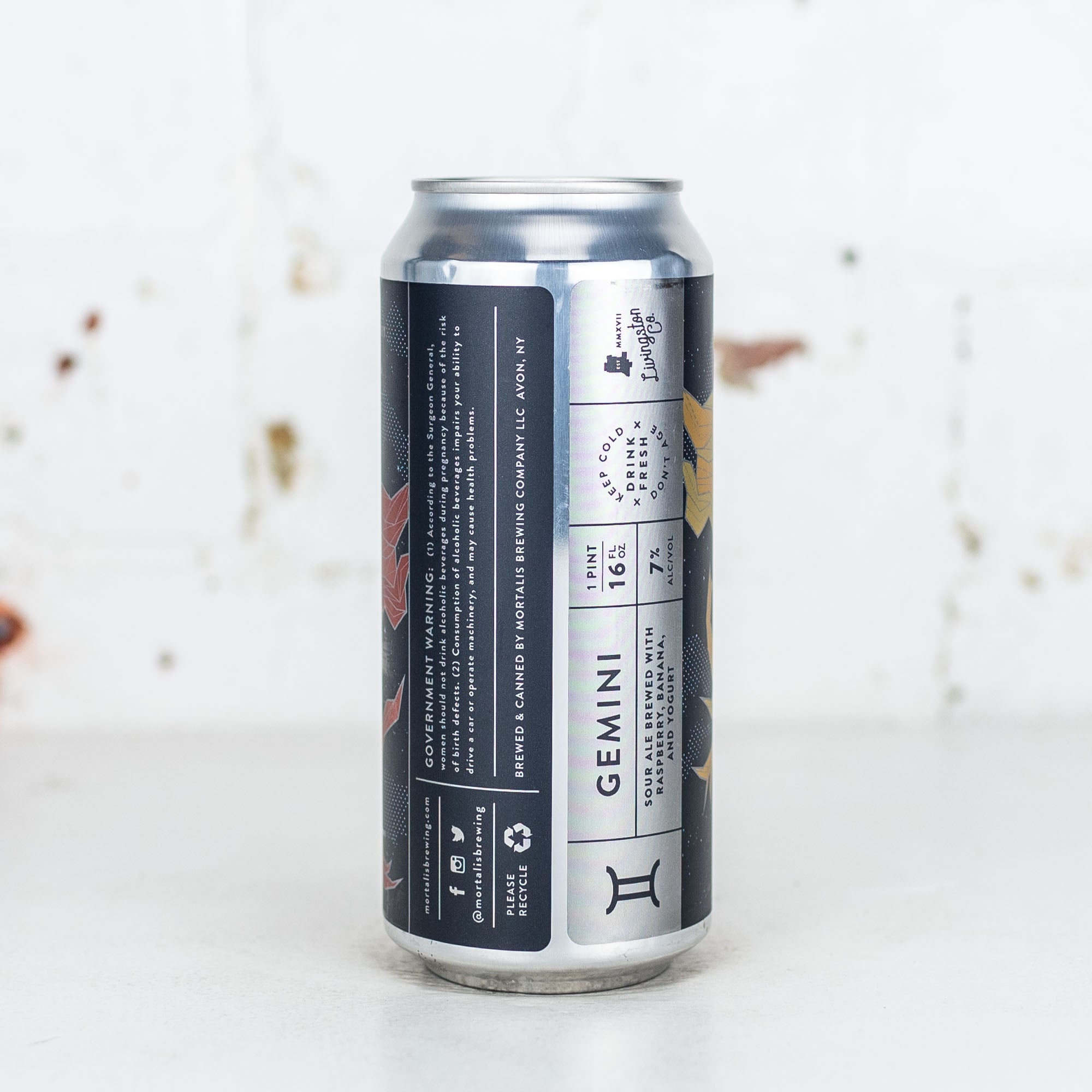 Mortalis - Gemini: Raspberry + Banana + Parfait Sour