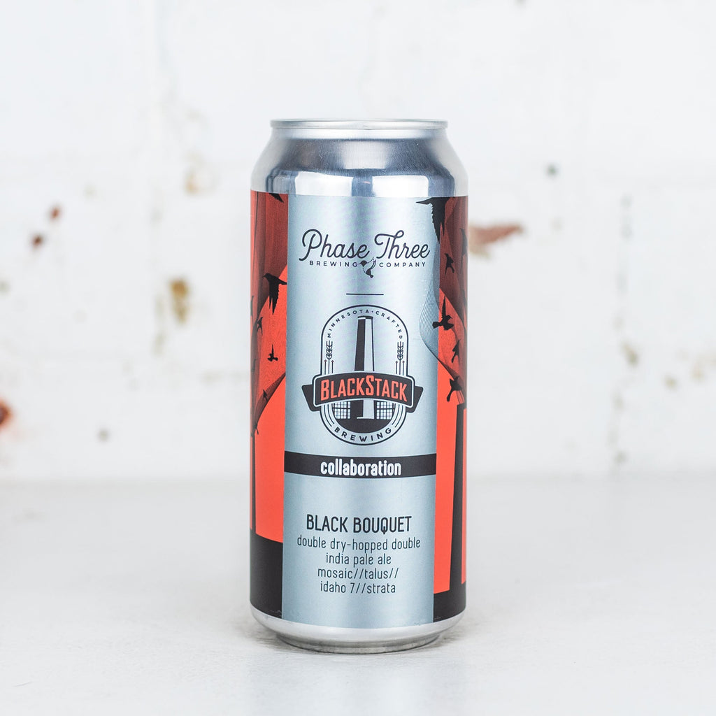 Phase Three x BlackStack 'Black Bouquet' DIPA