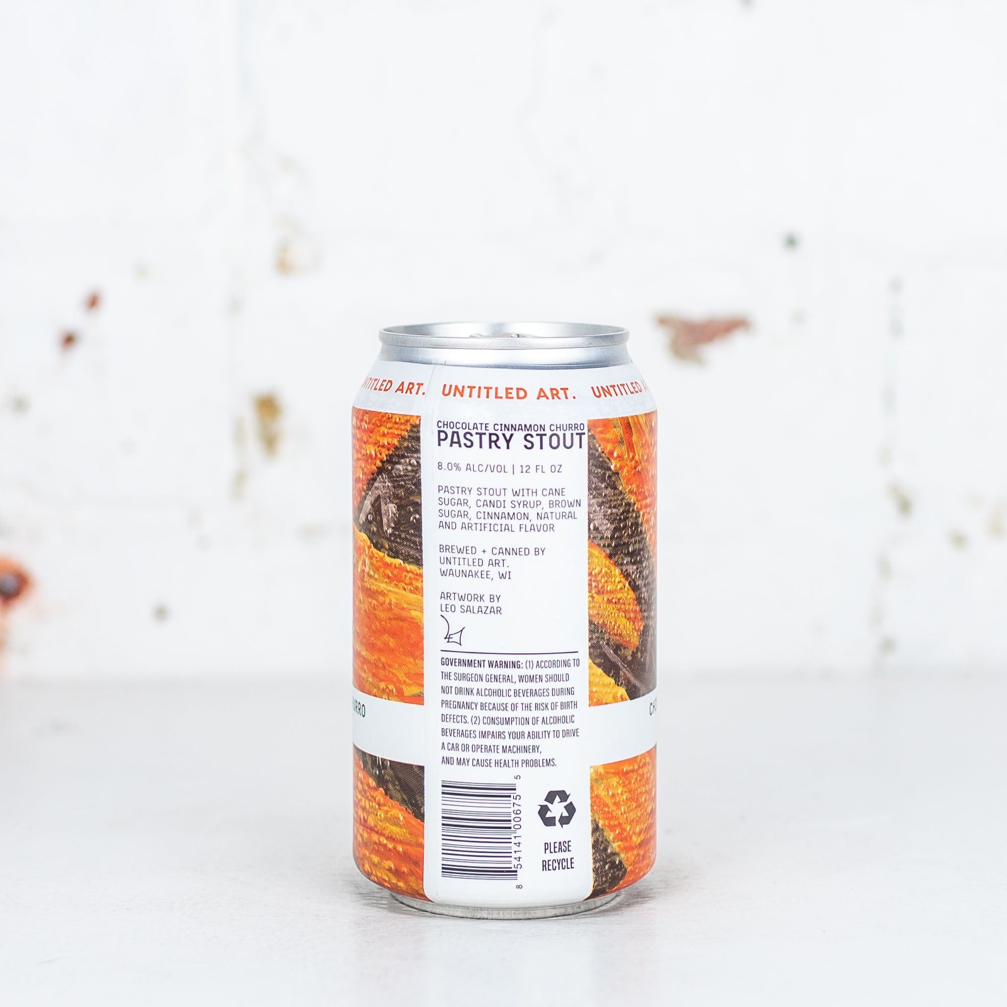 Untitled Art - Chocolate Cinnamon Churro Pastry Stout