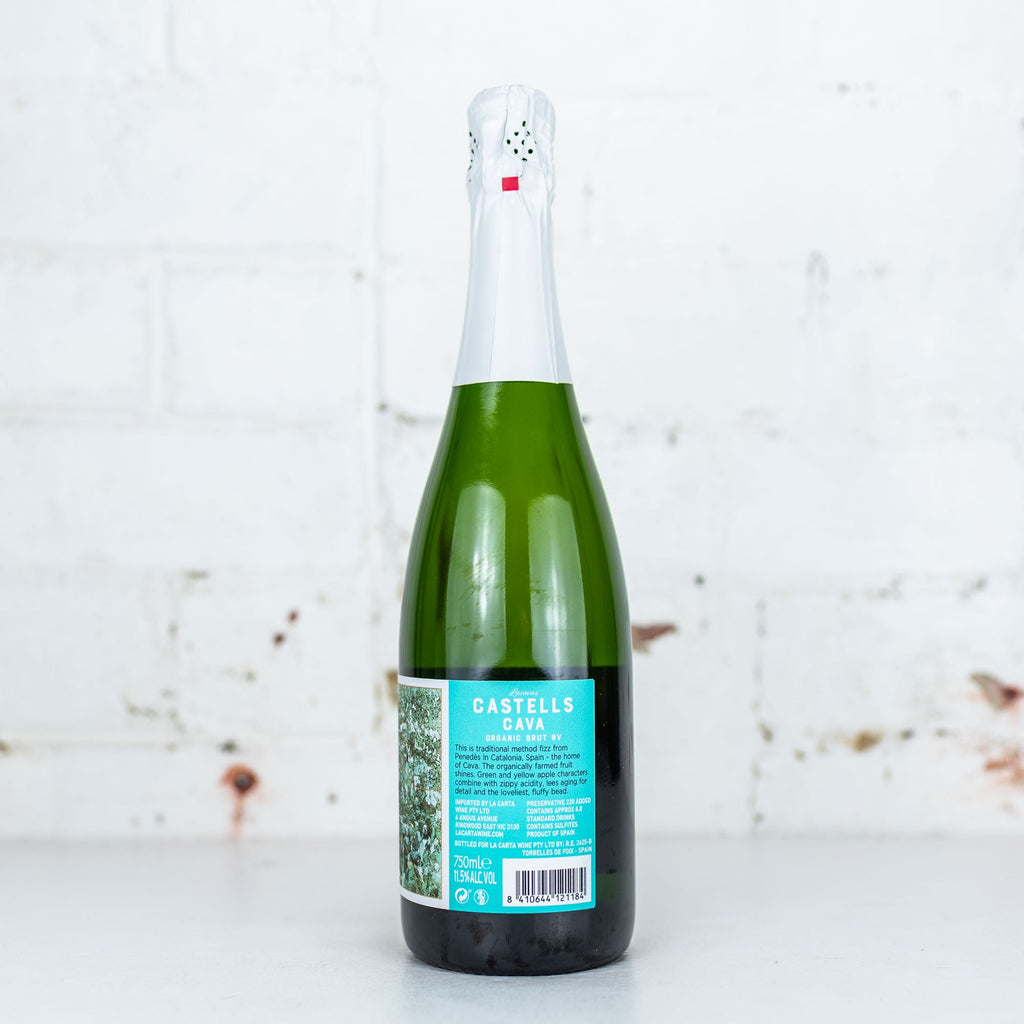 Lacavas - Castells Cava Organic Brut NV 750ml