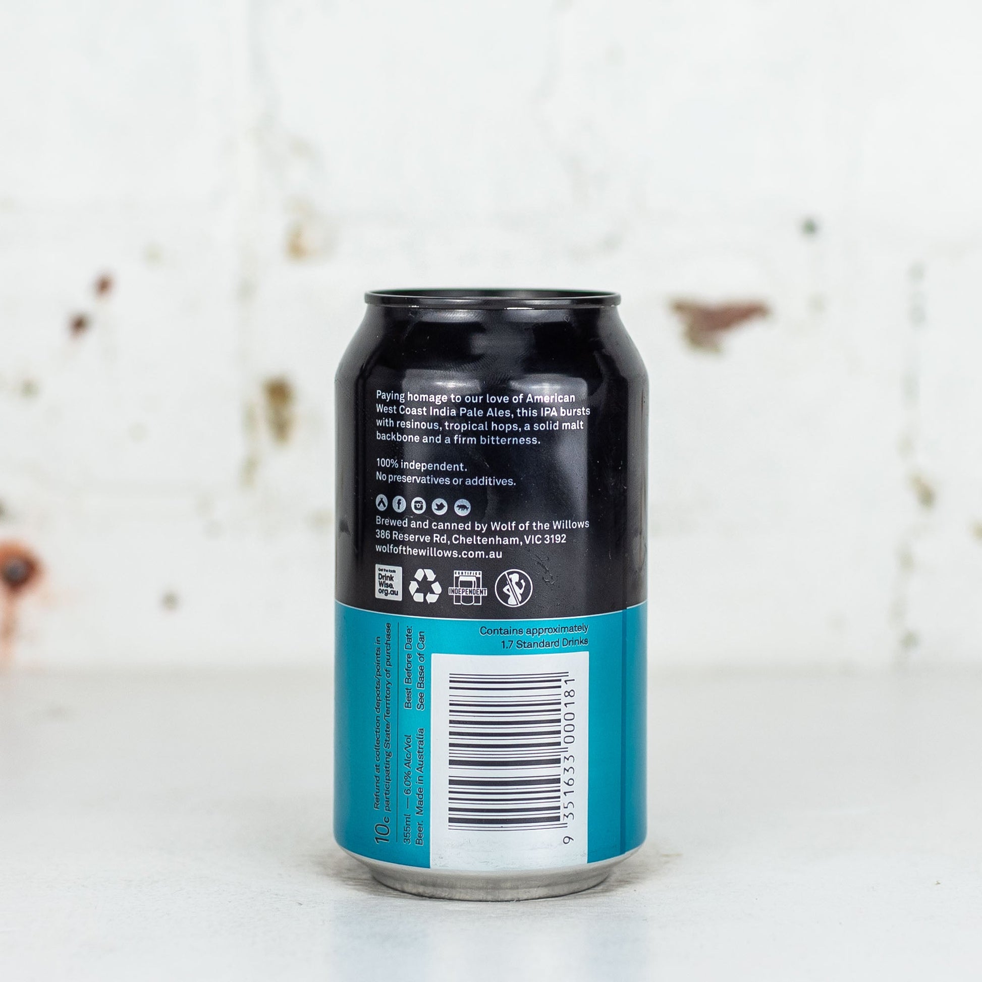 Wolf of the Willows - West Coast IPA